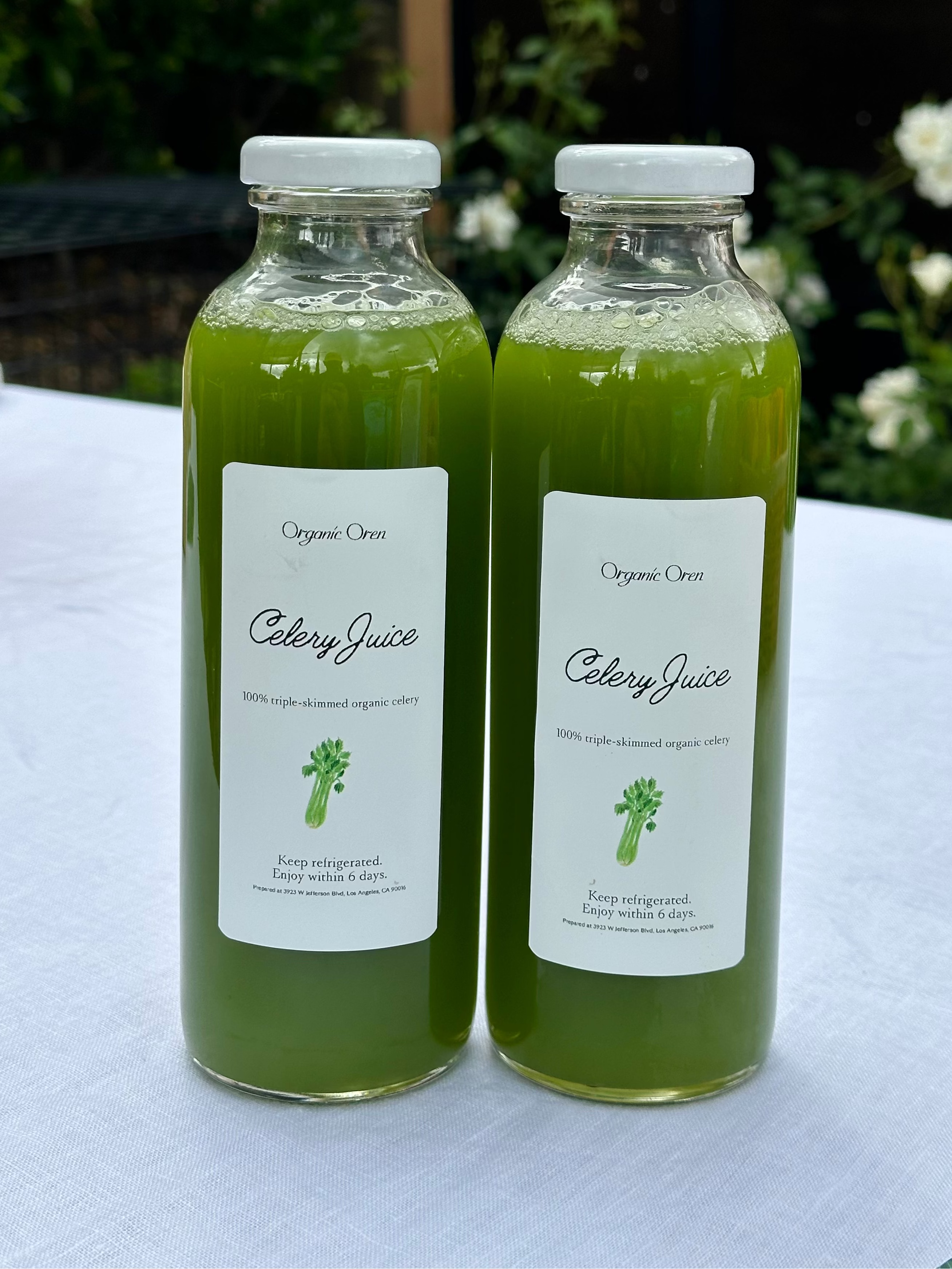 Triple Skim Celery Juice (2 Pack) – Organic Oren