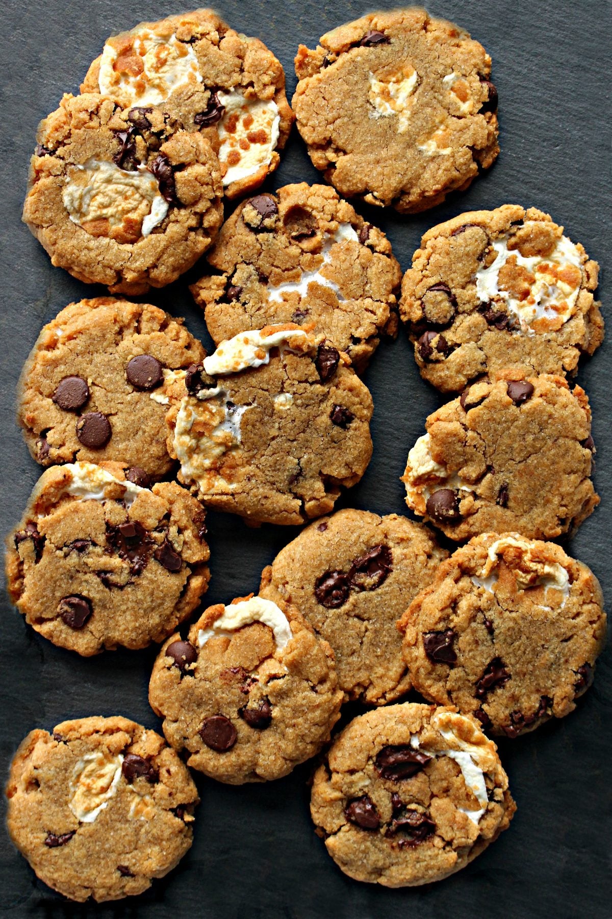 Chocolate Chip S'more Cookies