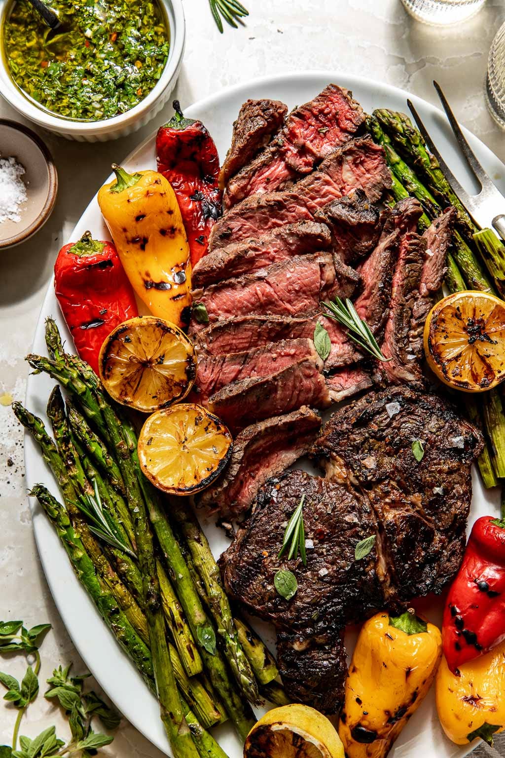 Backyard BBQ Steak Plate