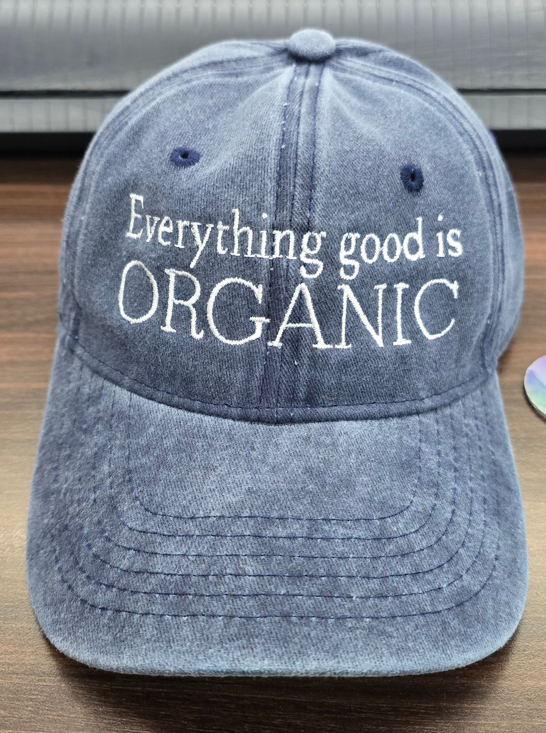 Organic Hat: Dark Denim