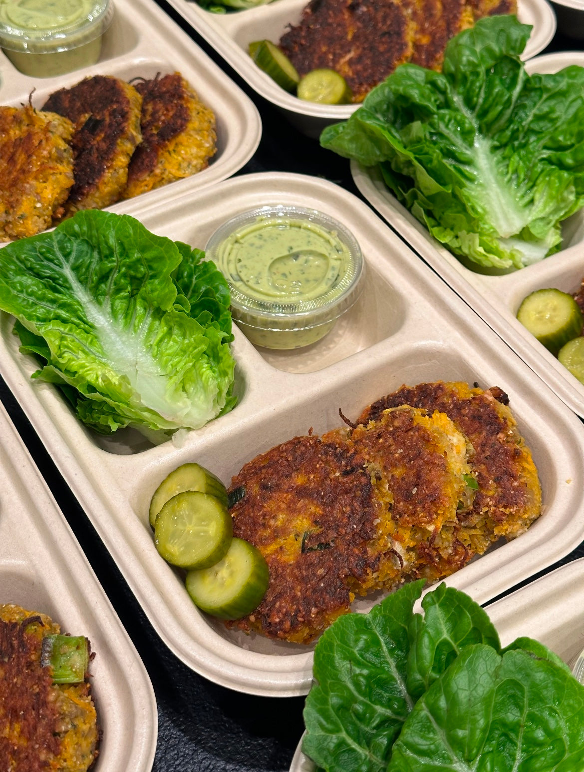 Korean Veggie Protein Cakes