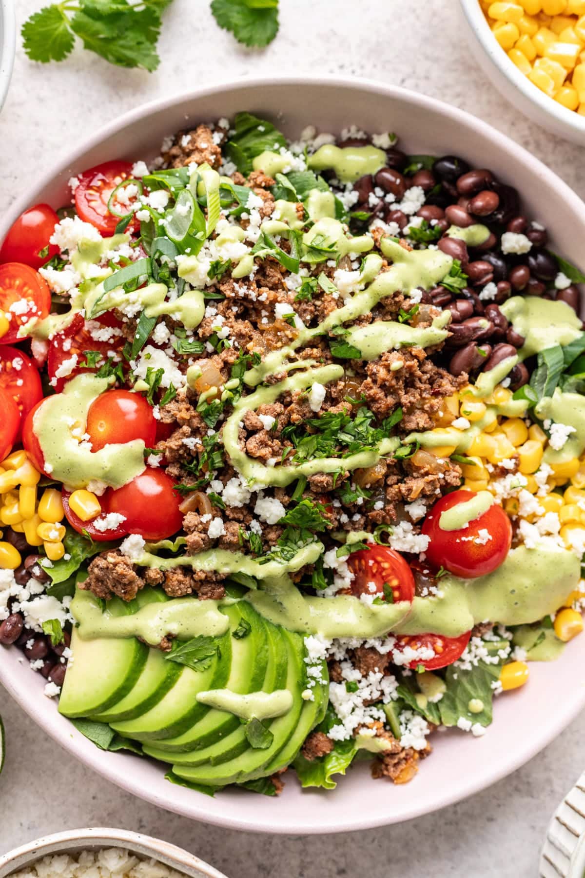 Grass-Fed Beef Taco Salad