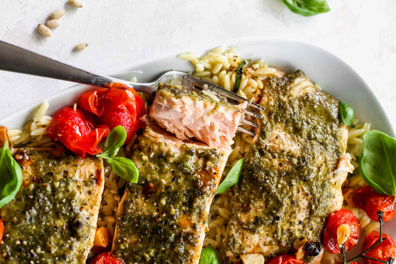 Summer Pesto Salmon