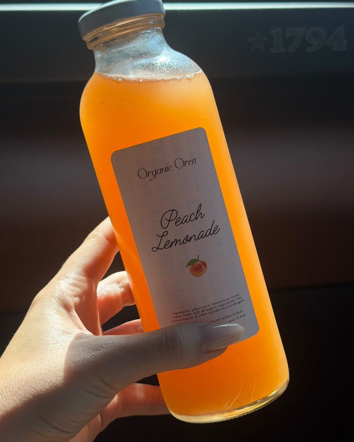 Peach Melon Agua Fresca