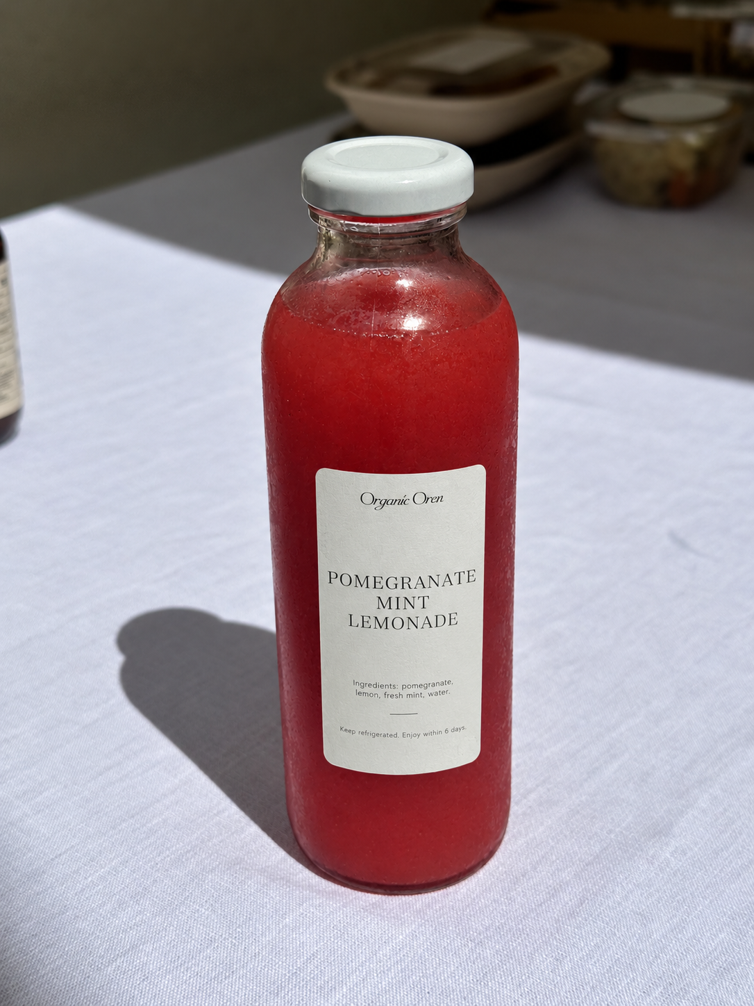 Pomegranate Mint Lemonade 