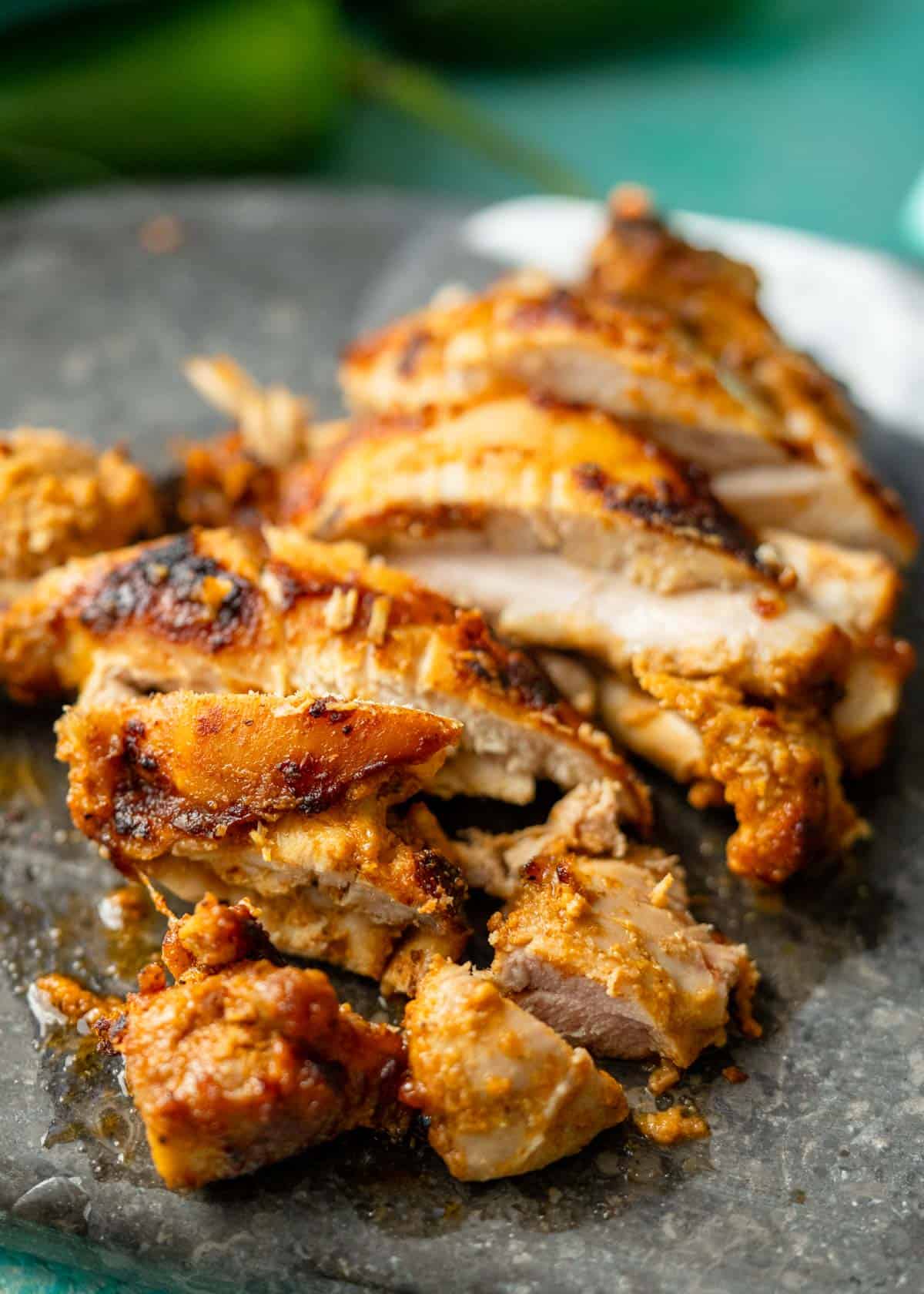 Persian Saffron Chicken Thighs