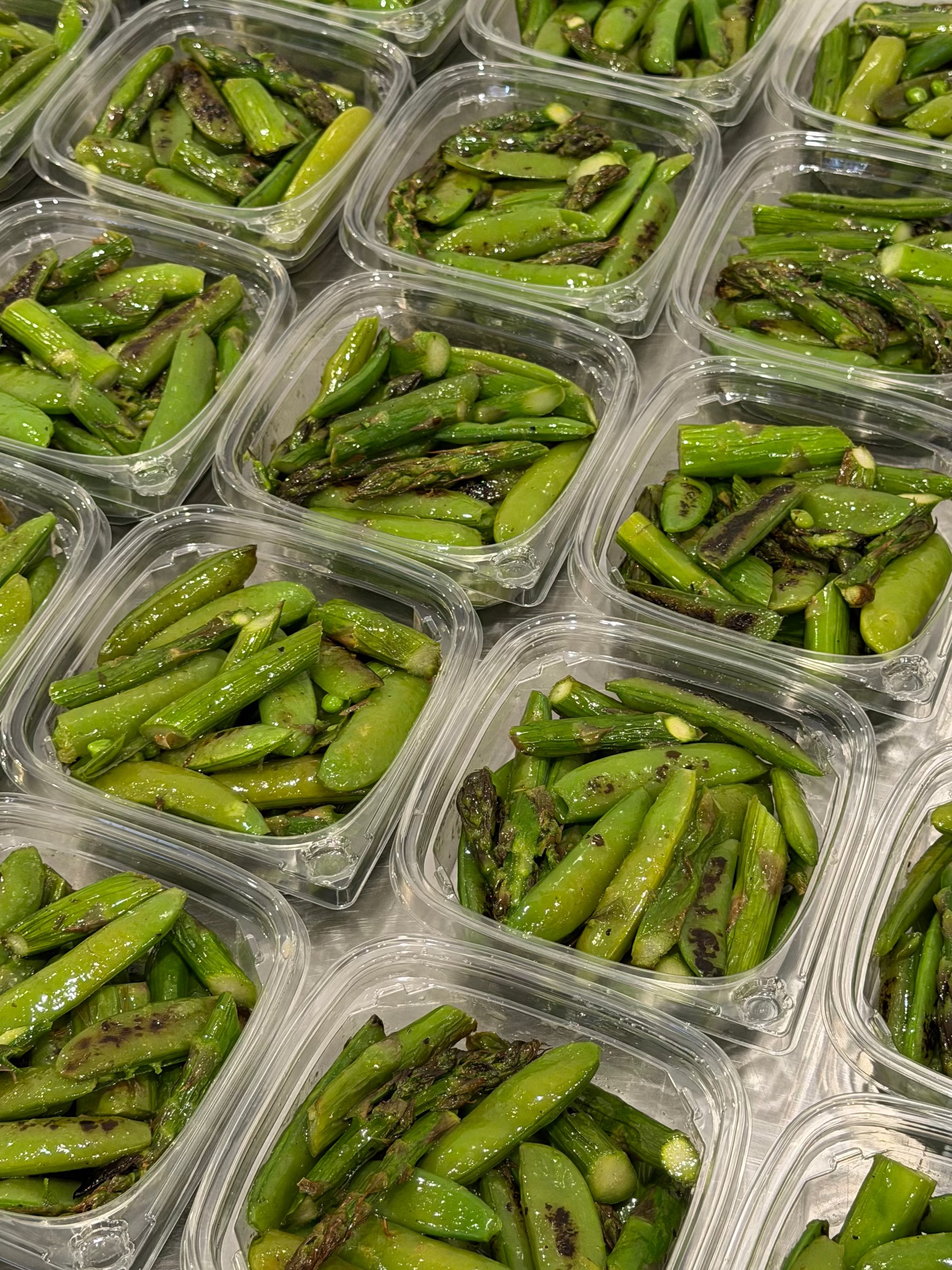 Grilled Asparagus & Snap Peas