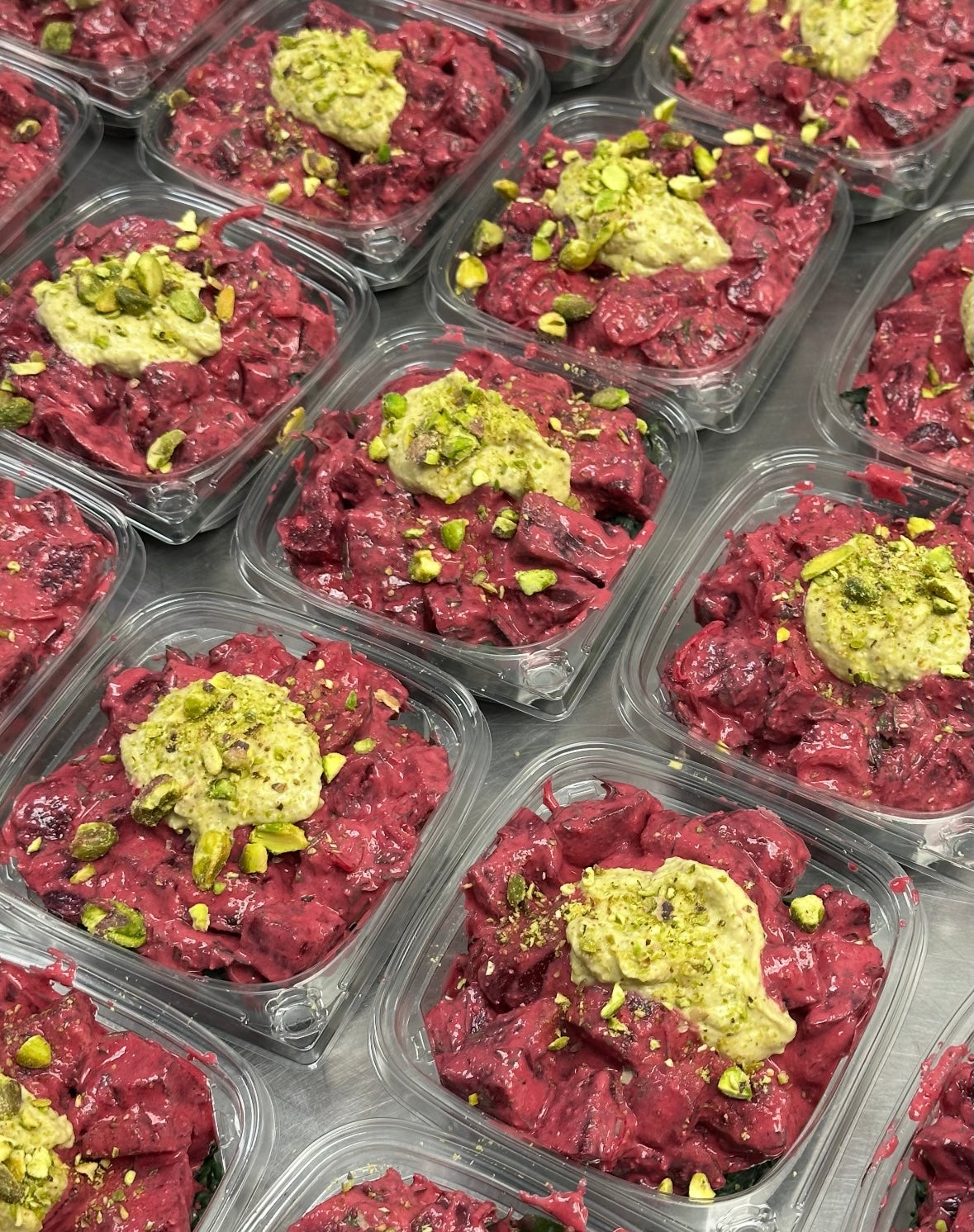 Pistachio Caesar Roasted Beets