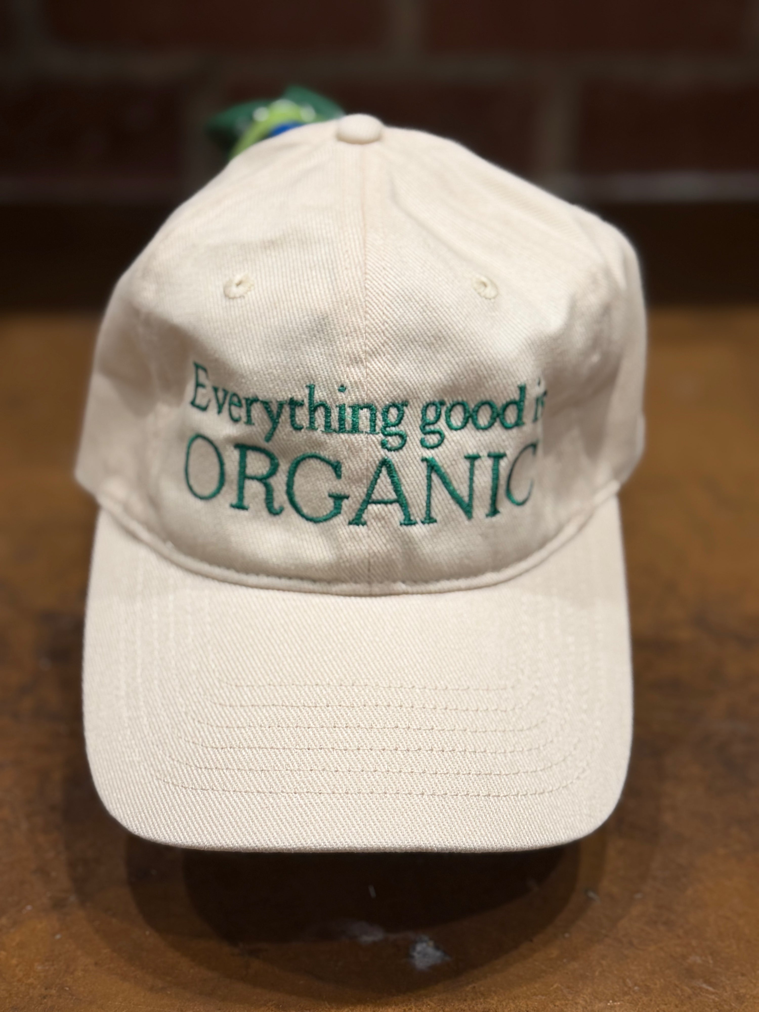 Organic Hat: Cream