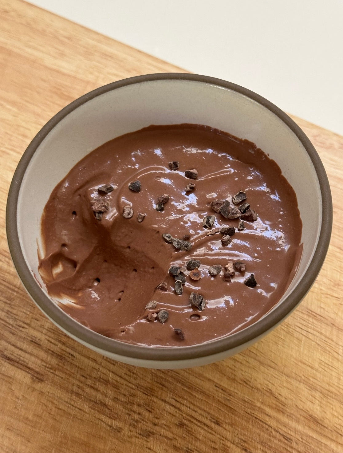 Pumpkin Chocolate Protein Pudding 