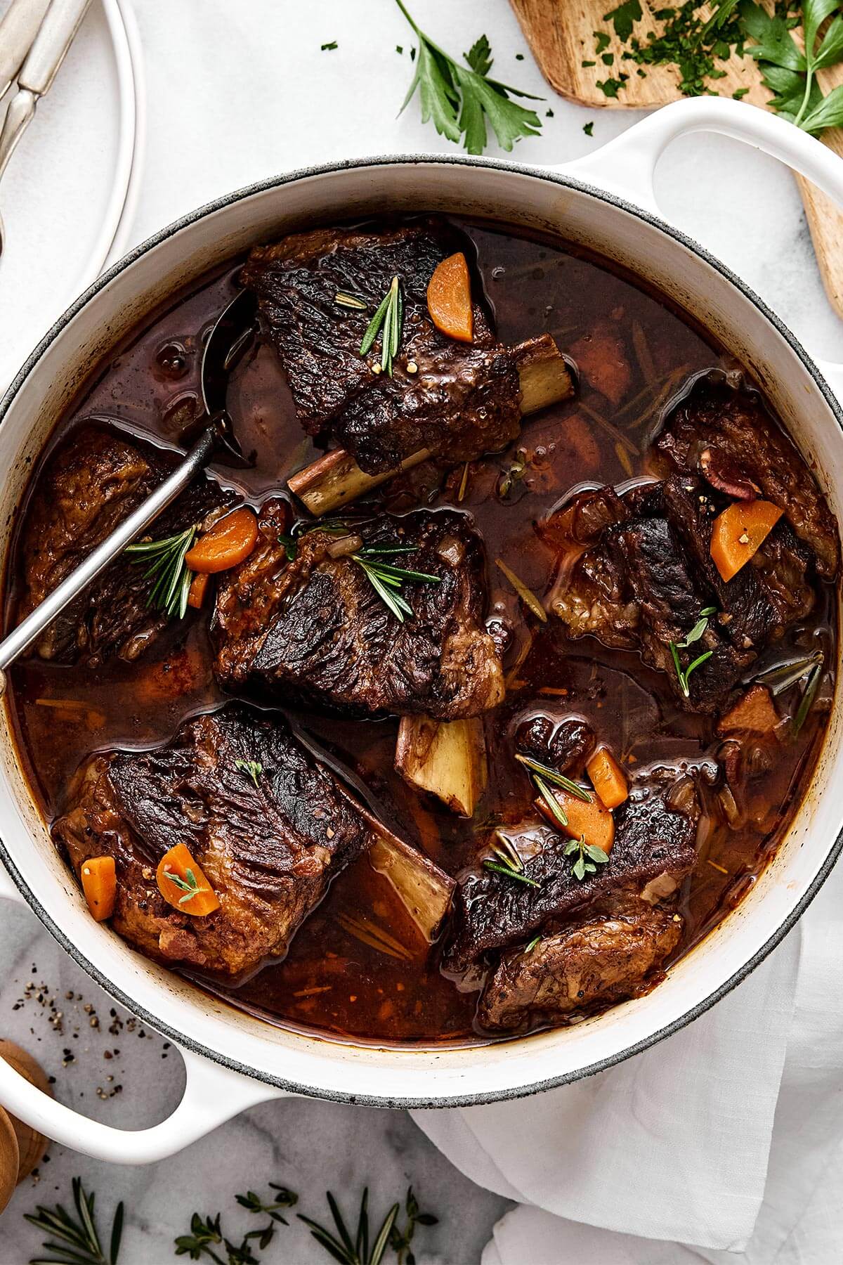 Spice Rubbed Braised Short Ribs