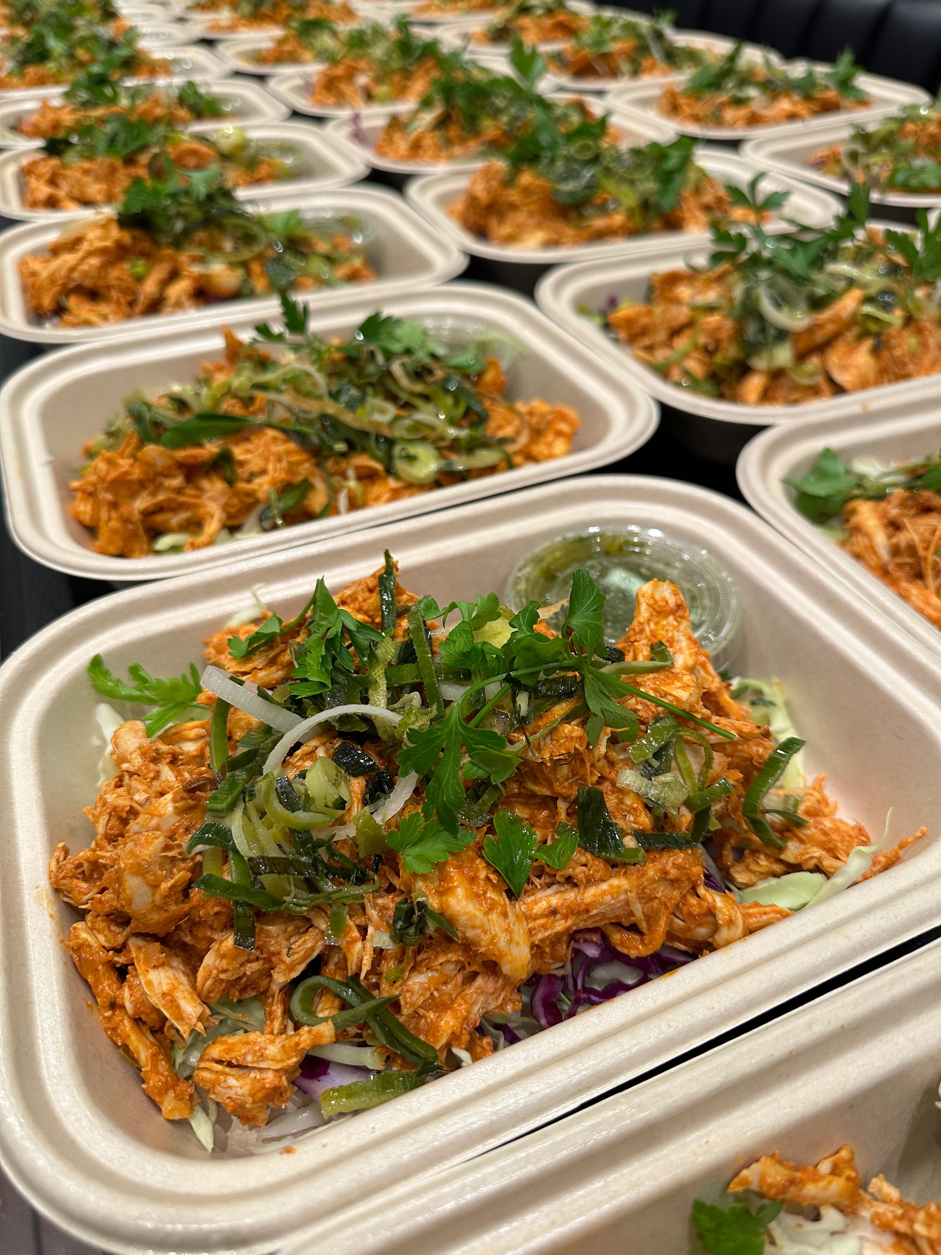 Shredded Chicken Tinga Tacos