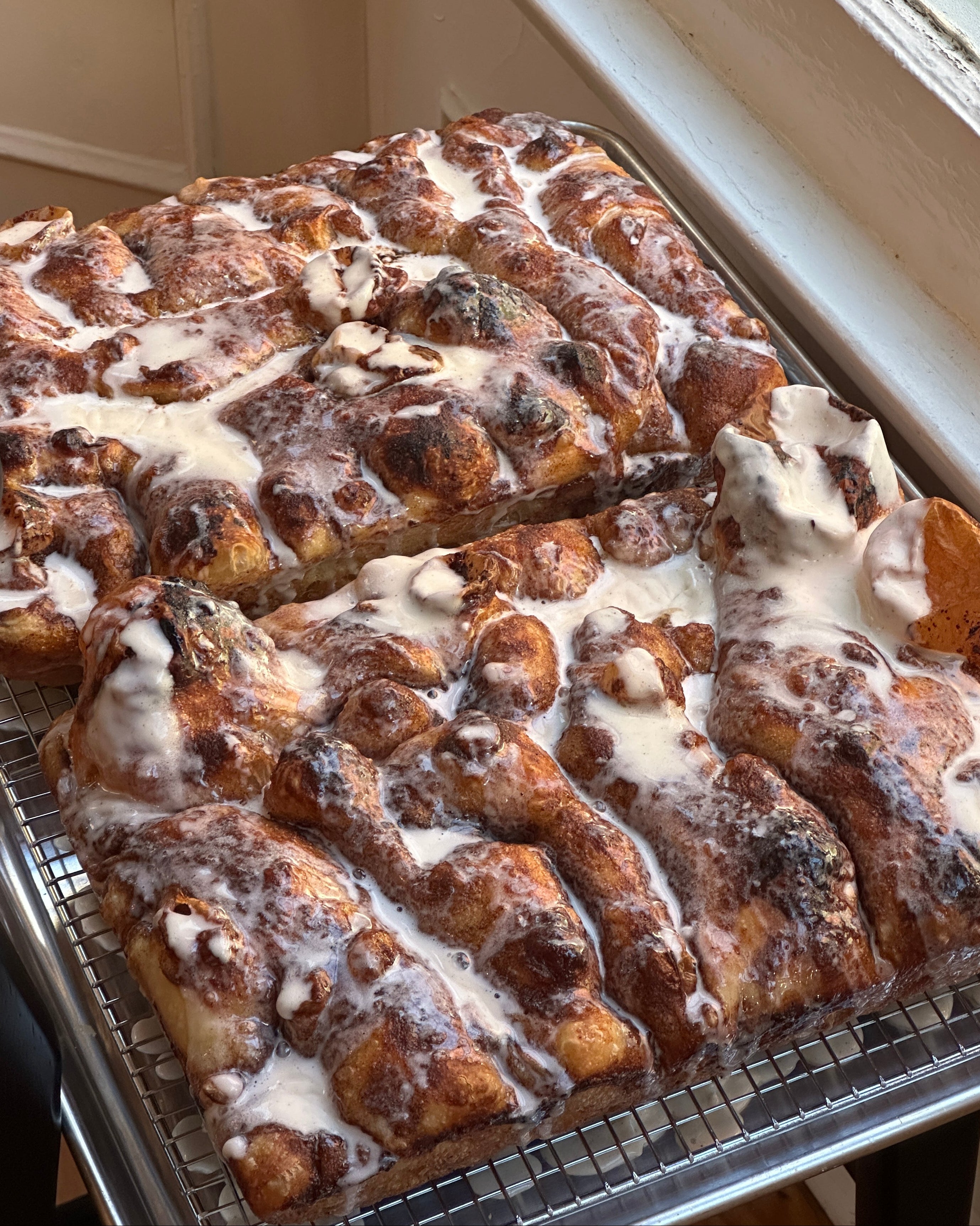 Juliet's Kitchen Cinnamon Roll Focaccia