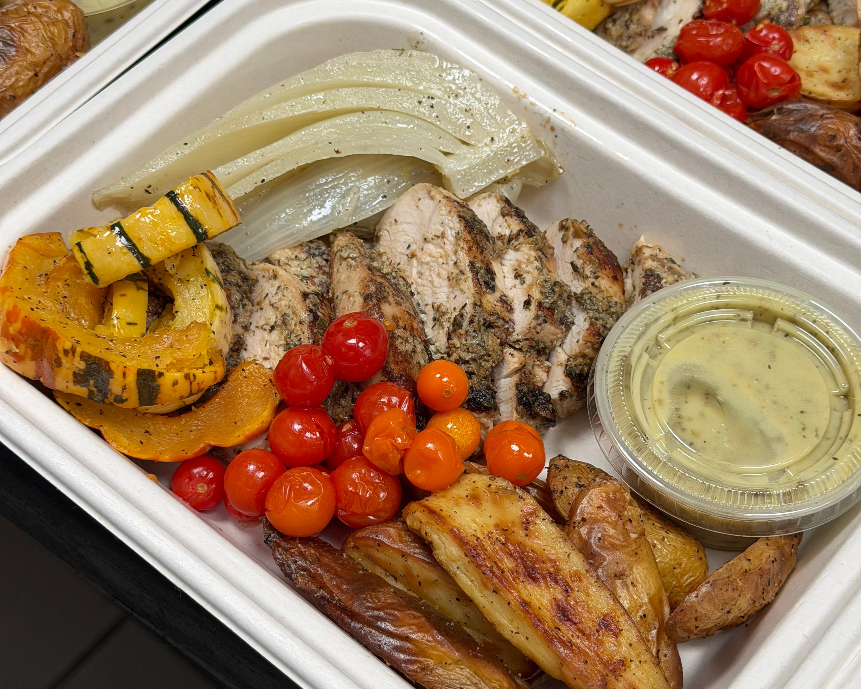 Greek Lemon Chicken Plate