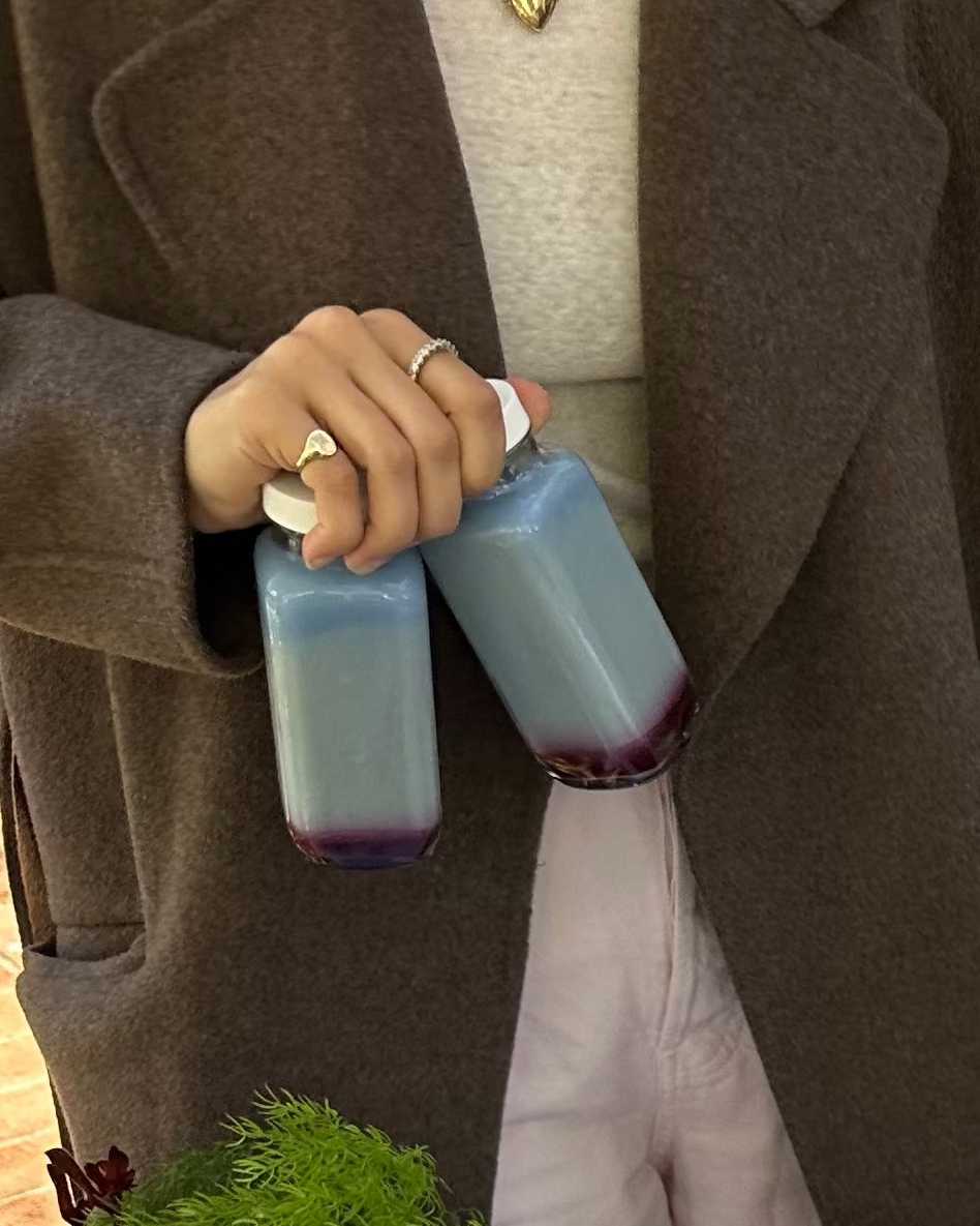Blueberry Pie Milk