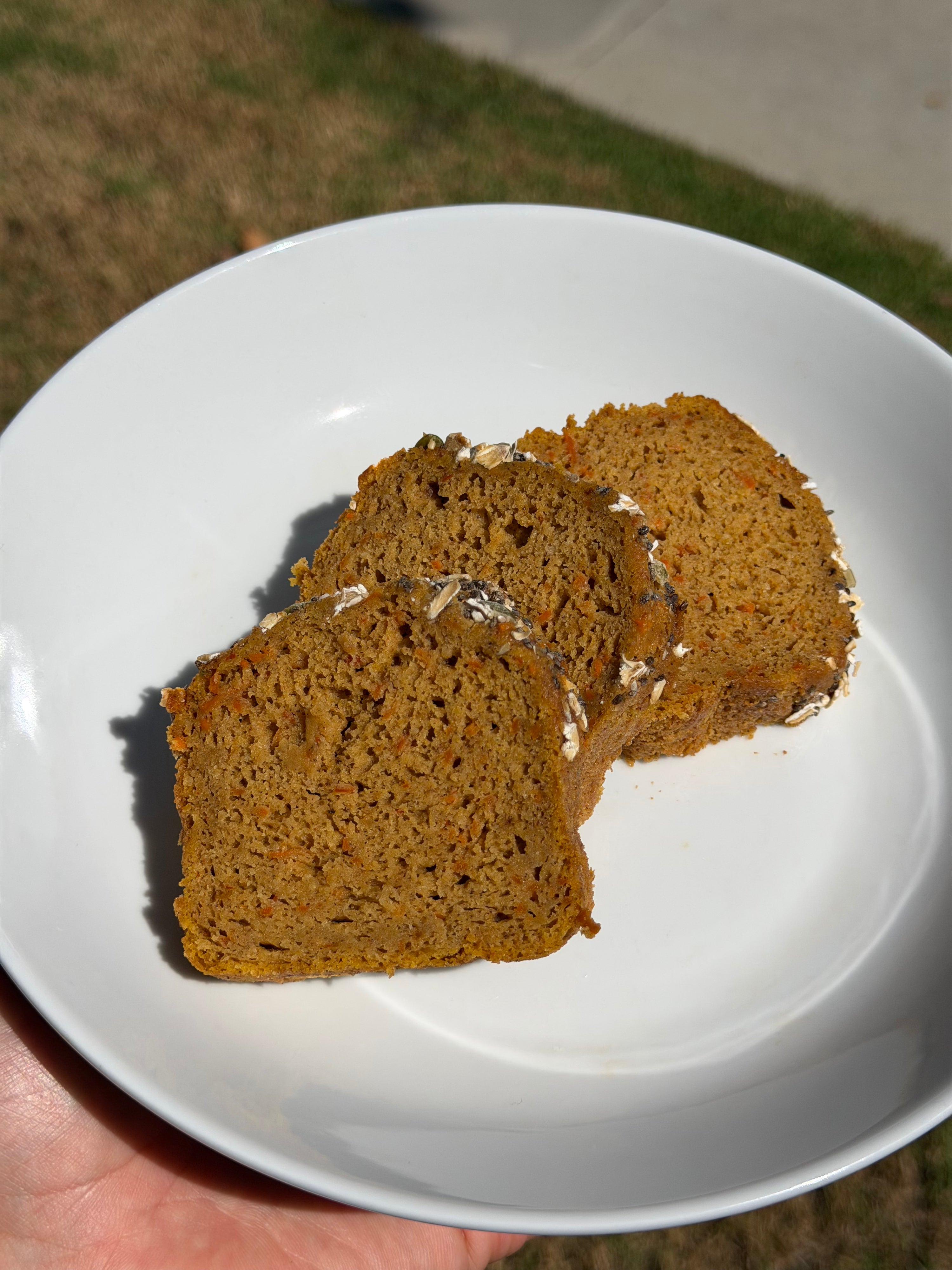 Pumpkin Protein Bread