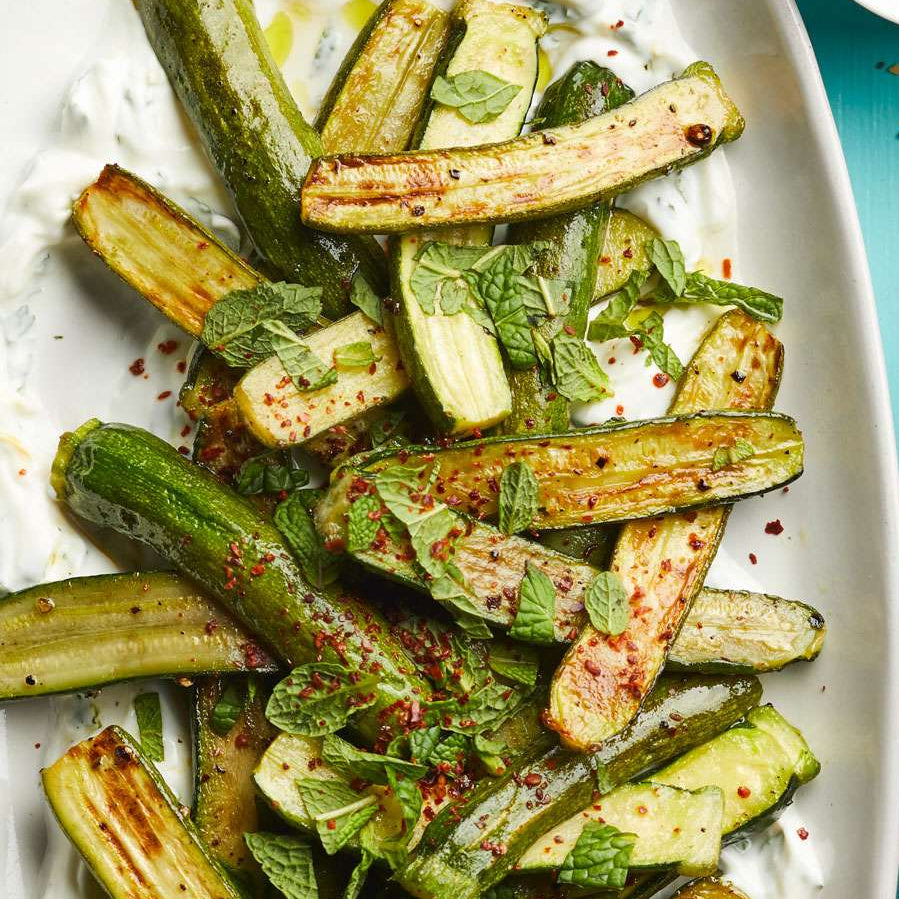 Grilled Baby Zucchini