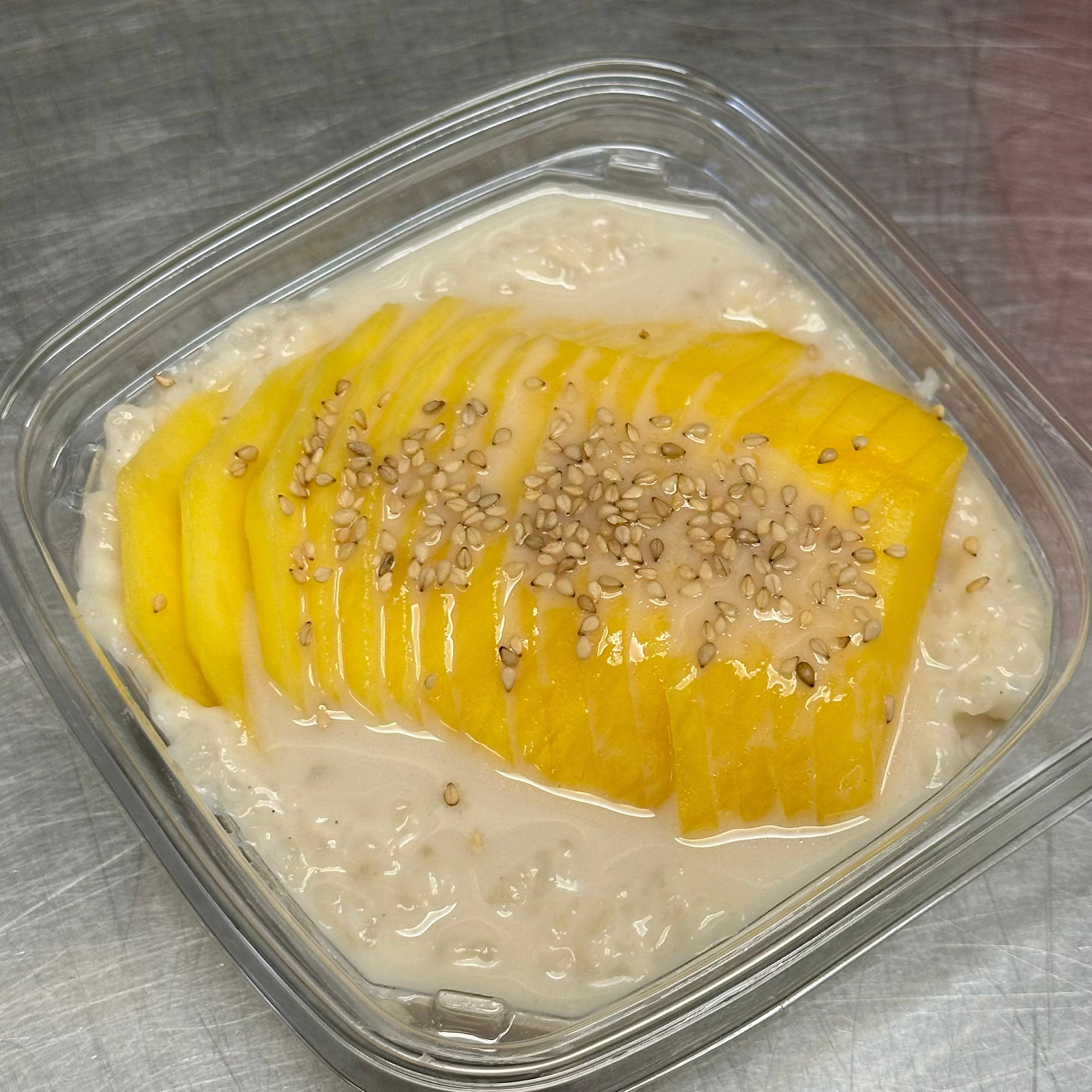 Mango Sticky Rice Pudding