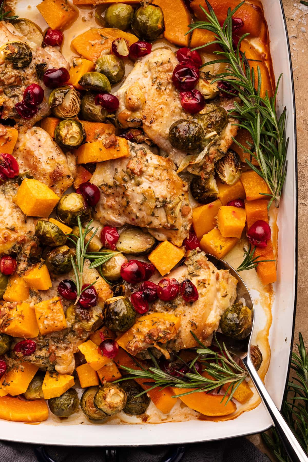 Autumn Roasted Garlic & Rosemary Chicken
