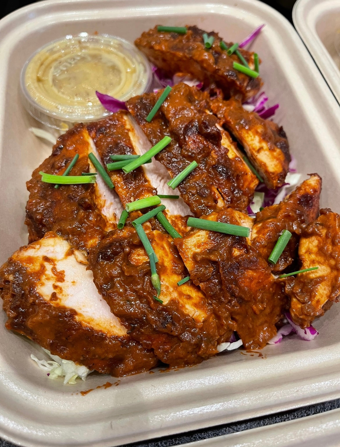 BBQ Chicken Combo Plate