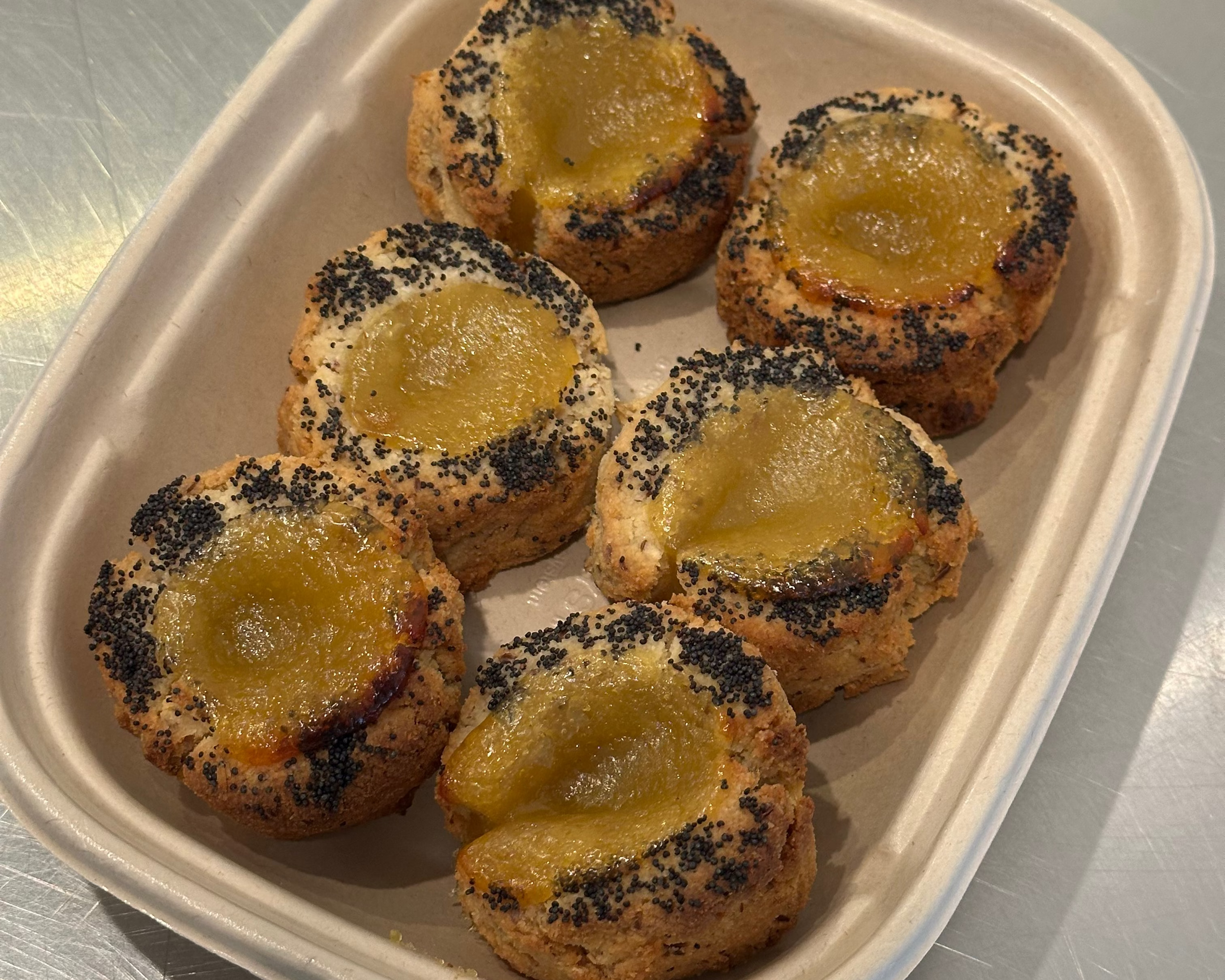 Lemon Curd Thumbprint Cookies