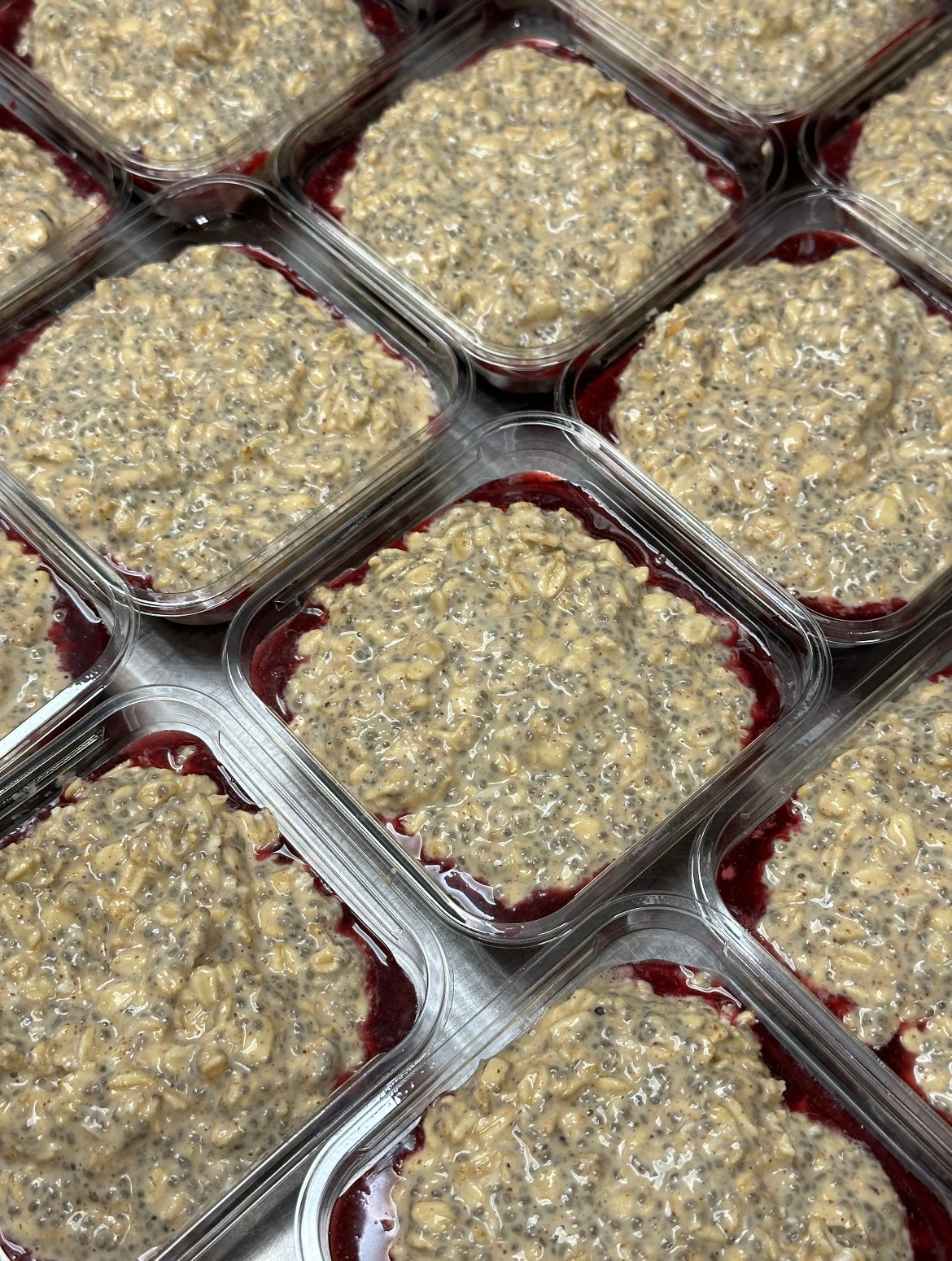 Almond Butter & Jelly Overnight Oats