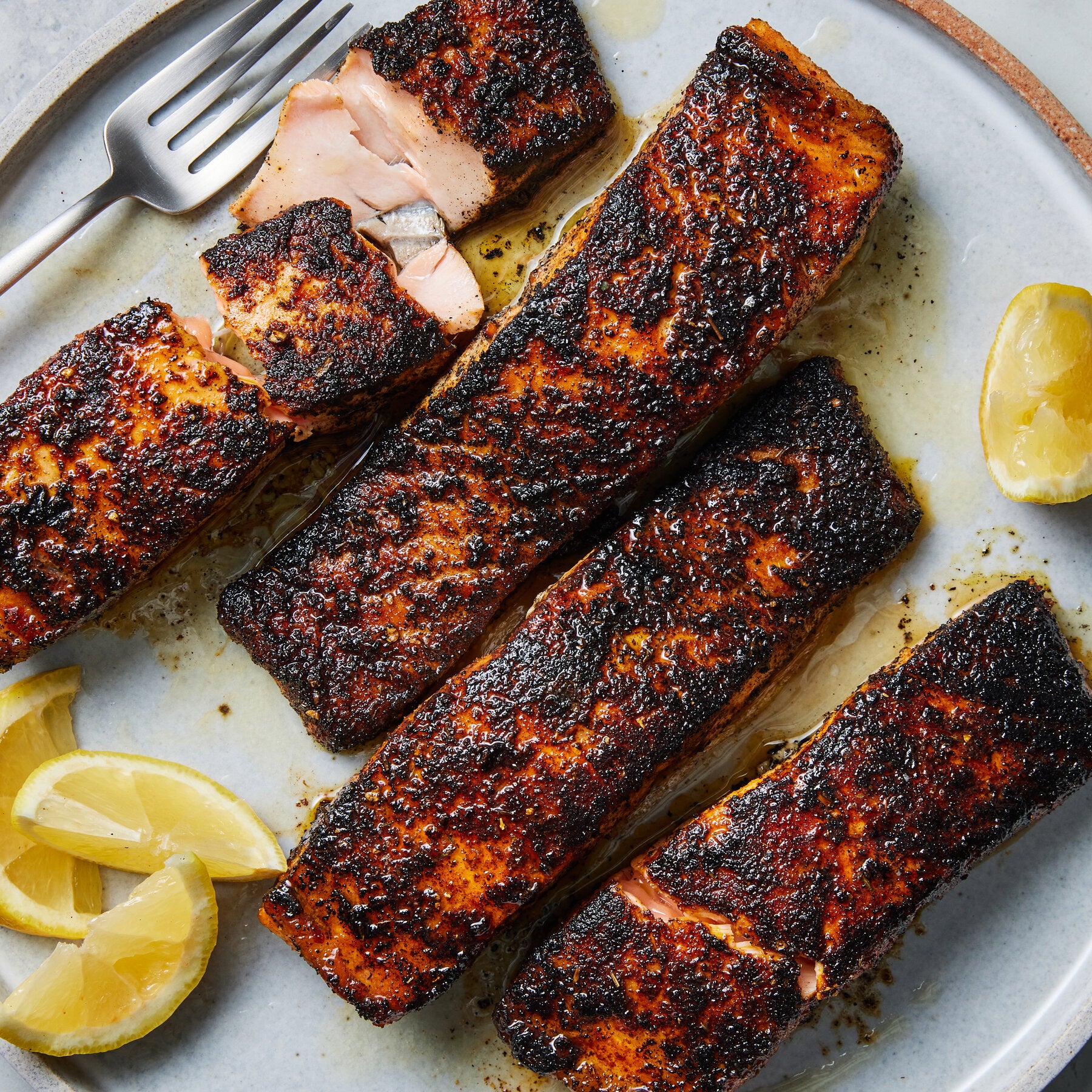 Side Blackened Salmon