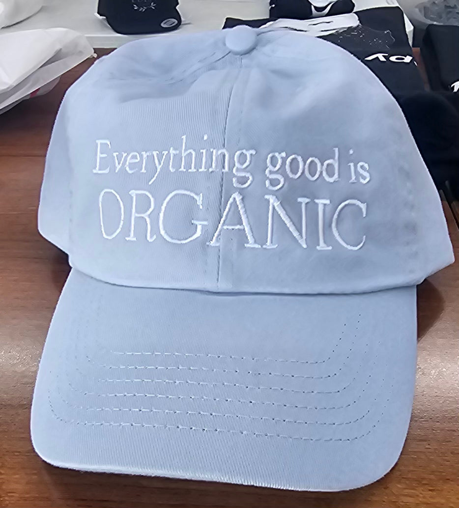 Organic Hat: Blue