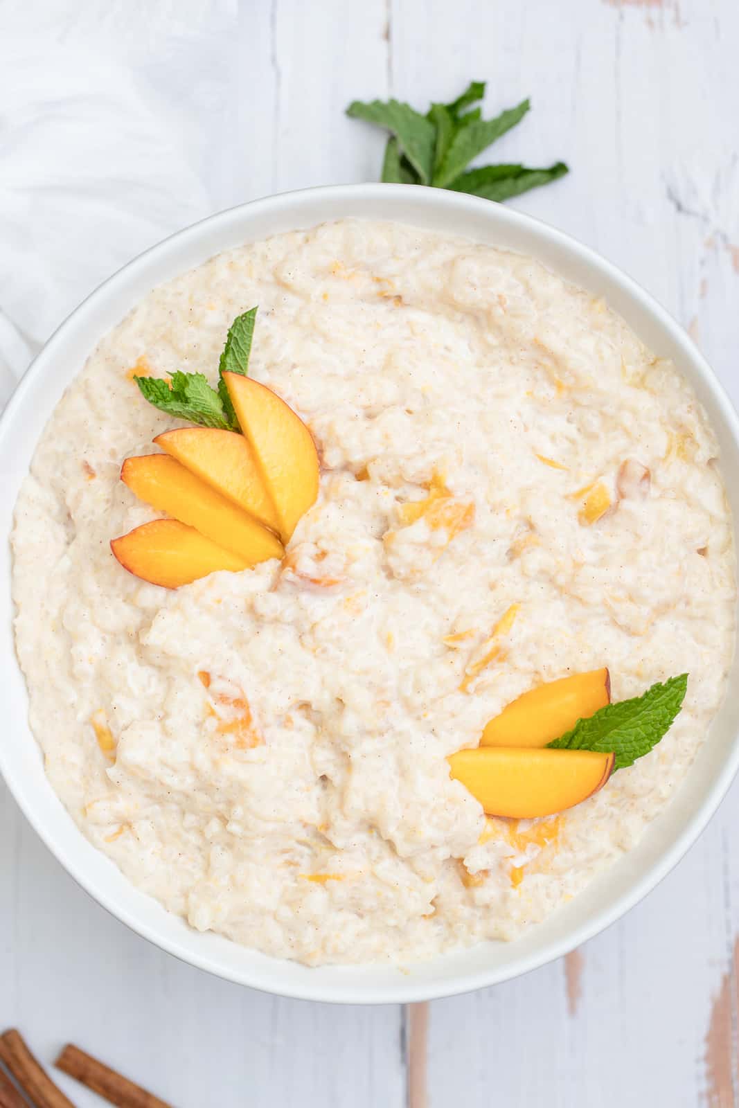 Vanilla Apricot Rice Pudding