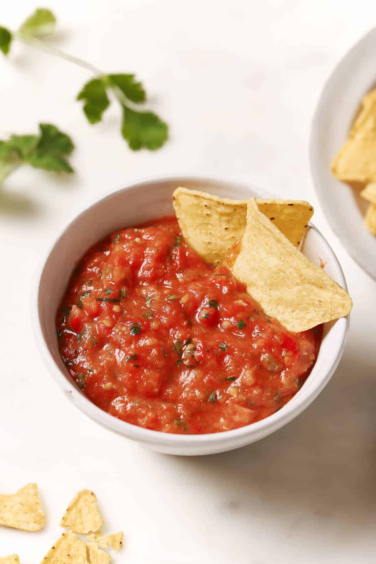 Roasted Tomato Salsa & Tortilla Chips