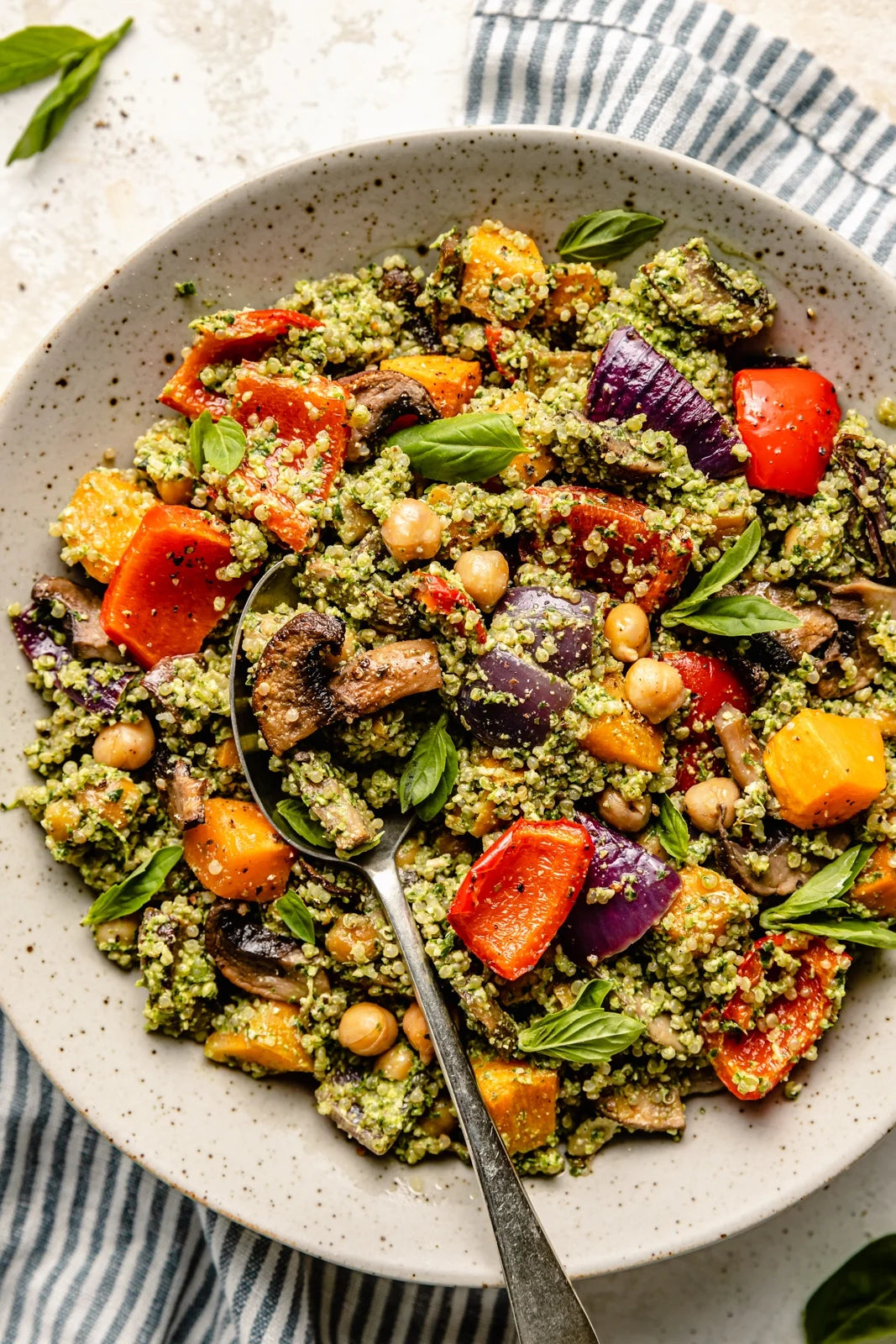Chickpea Vegetable Quinoa Salad