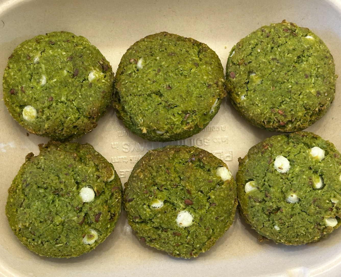 Matcha White Chocolate Chip Cookies