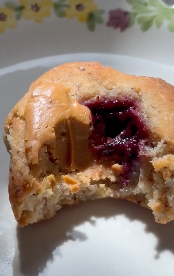 PB&J Thumbprint Cookies