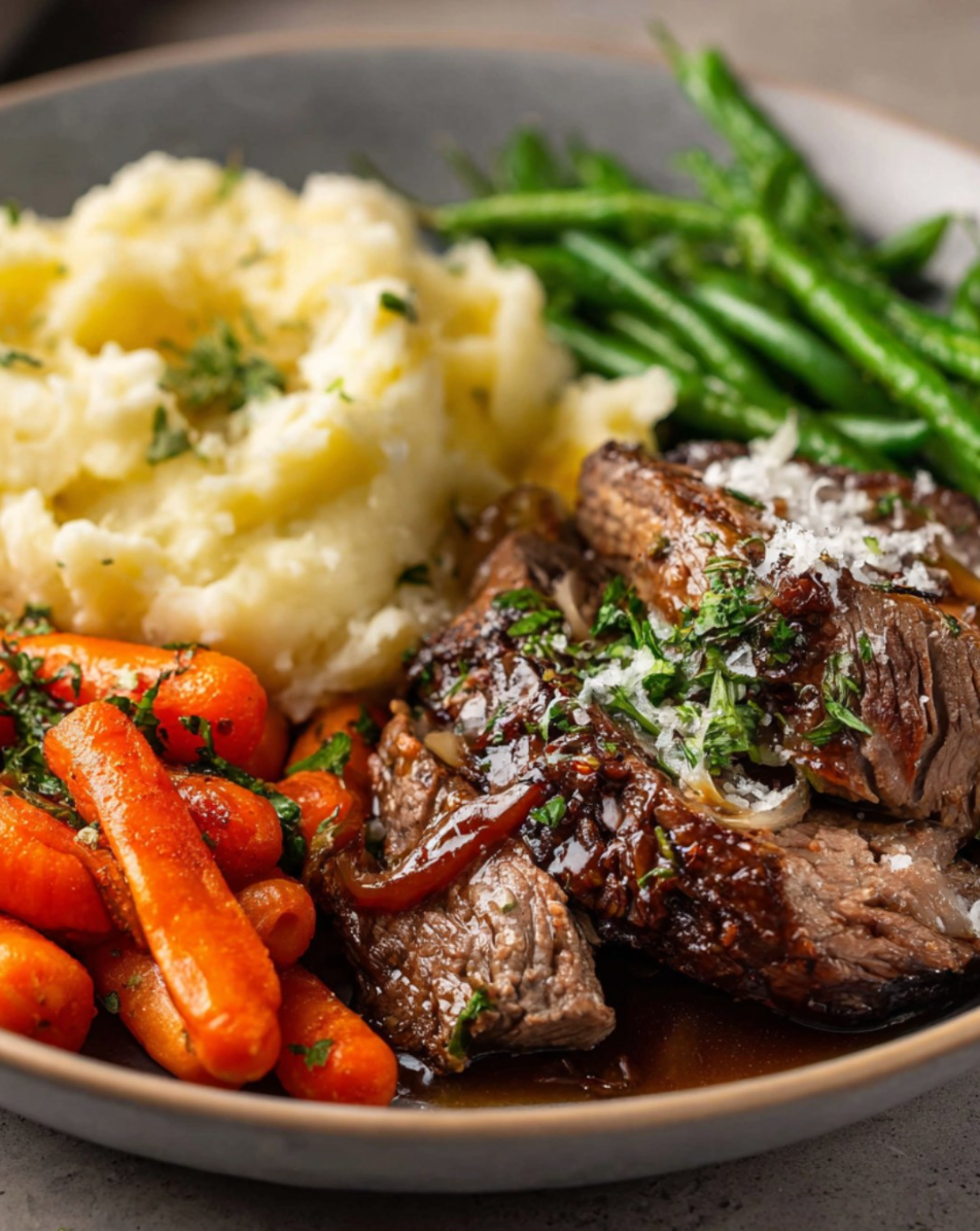 Coffee-Rubbed Steak Plate
