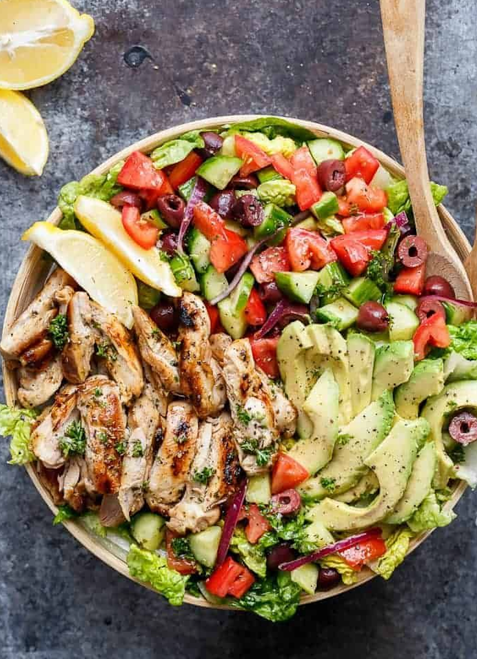Italian Chopped Chicken Salad