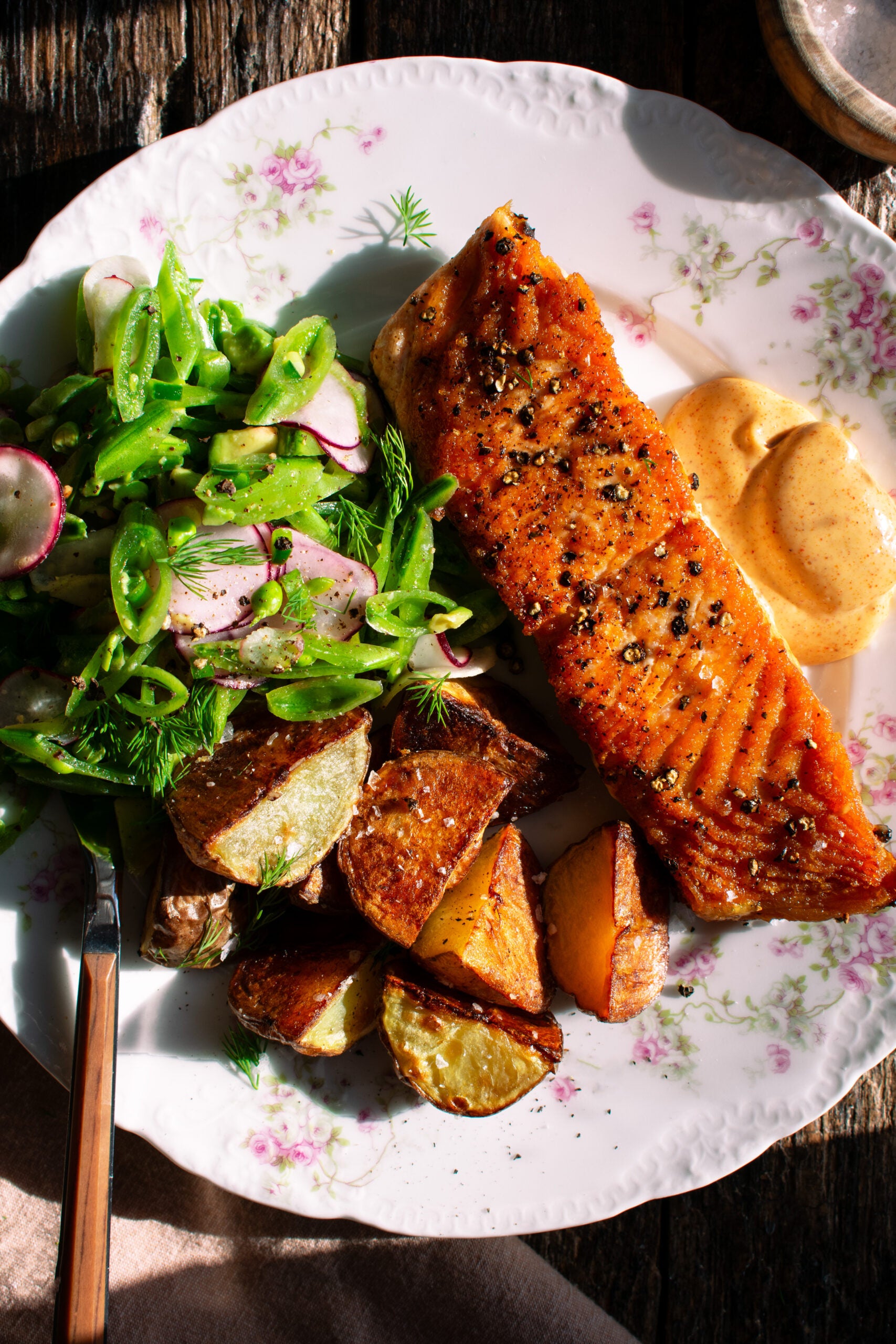 Zaatar Roasted Salmon