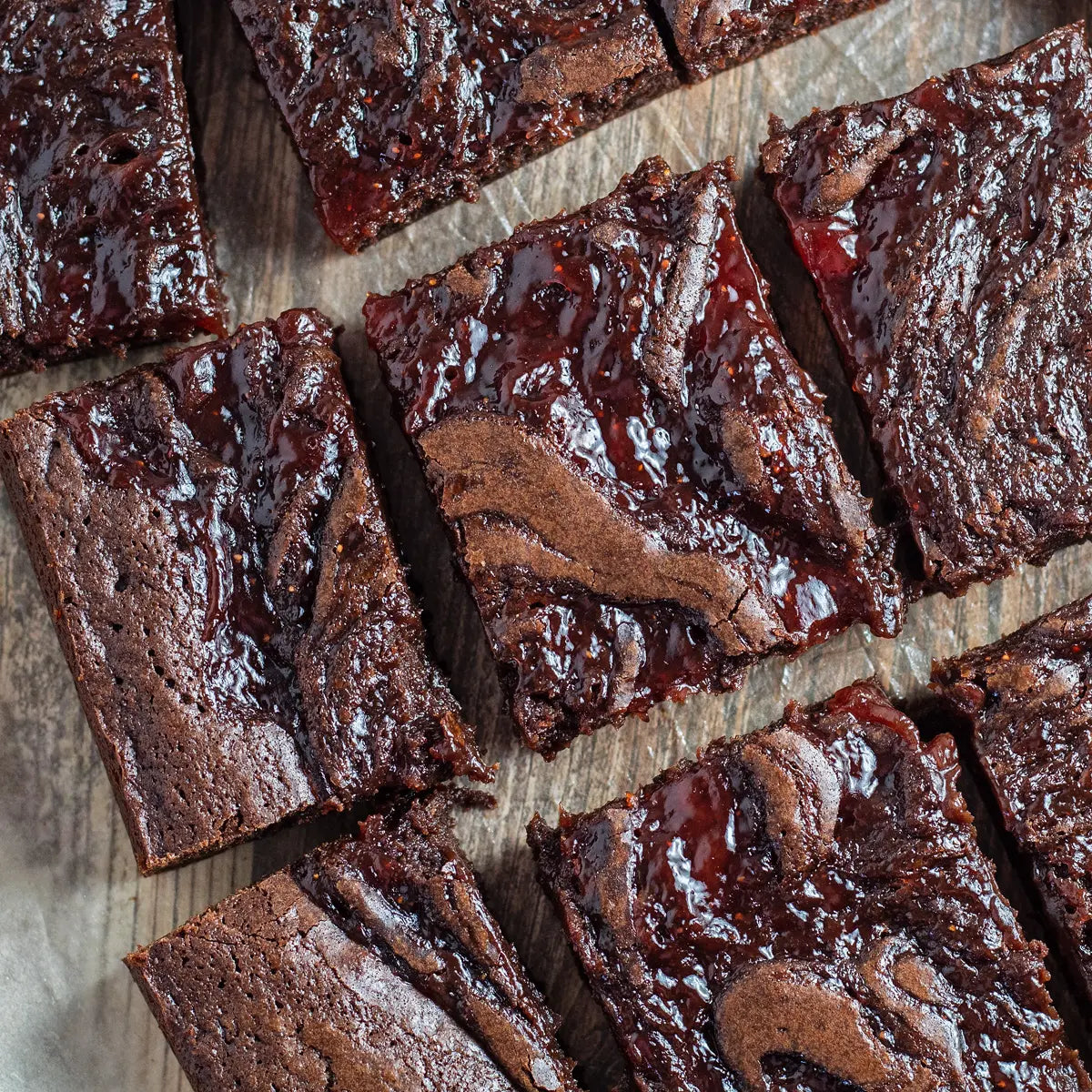 Strawberry Mochi Brownie