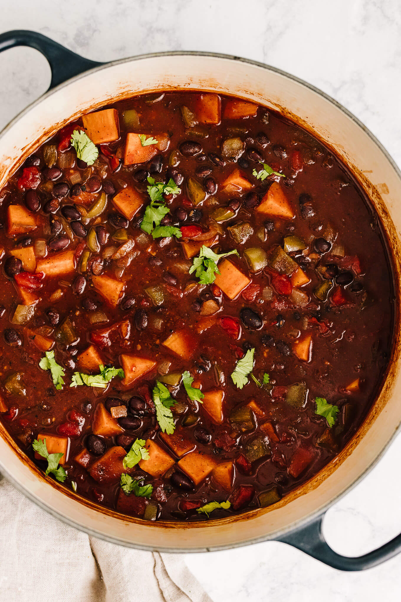 Sweet Potato Black Bean Chili