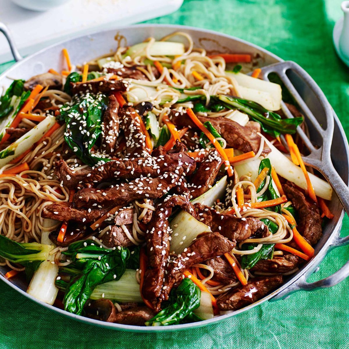Tamari Ginger Steak & Sesame Soba Noodles