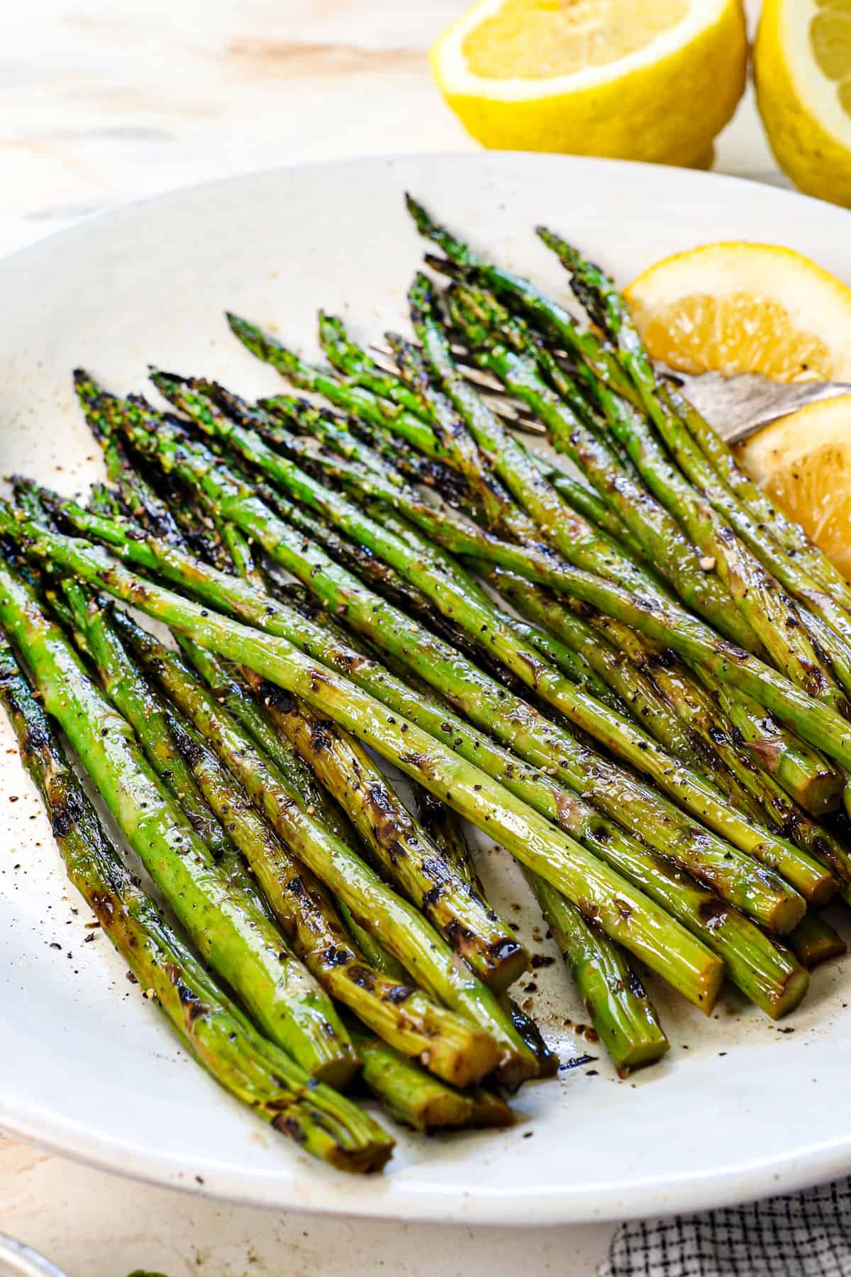 Grilled Asparagus with Balsamic Vinaigrette