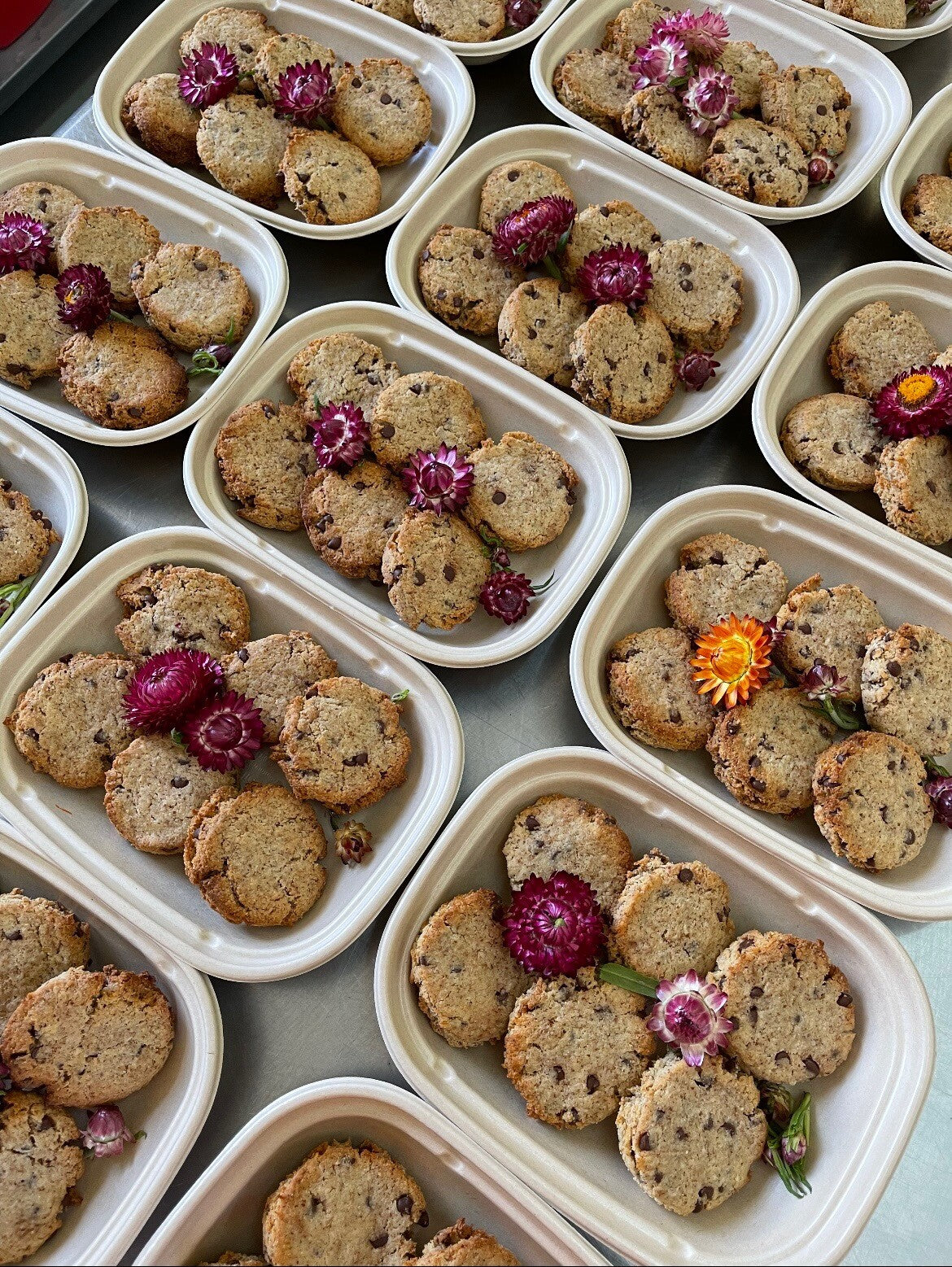 Banana Chocolate Chip Cookies