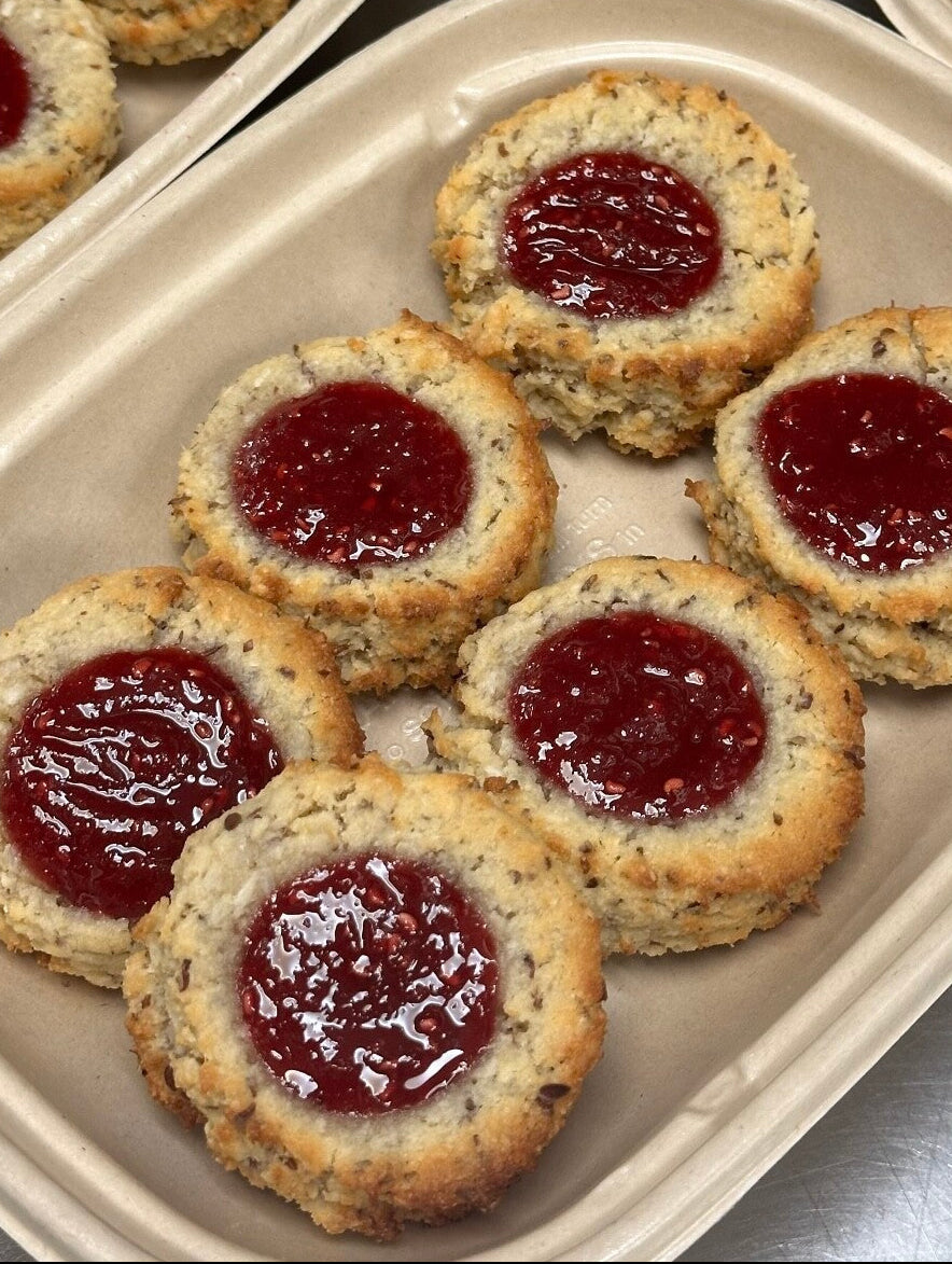 Peach Thumbprint Cookies
