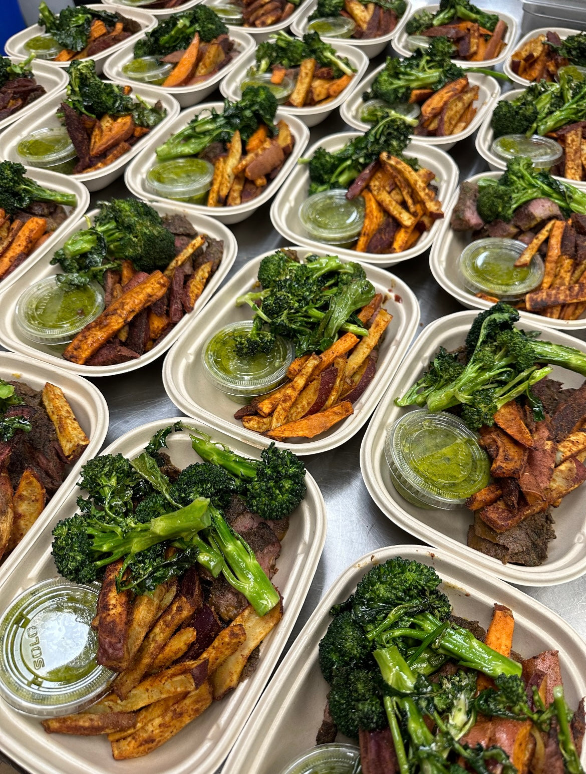 Grilled Balsamic Steak Frites