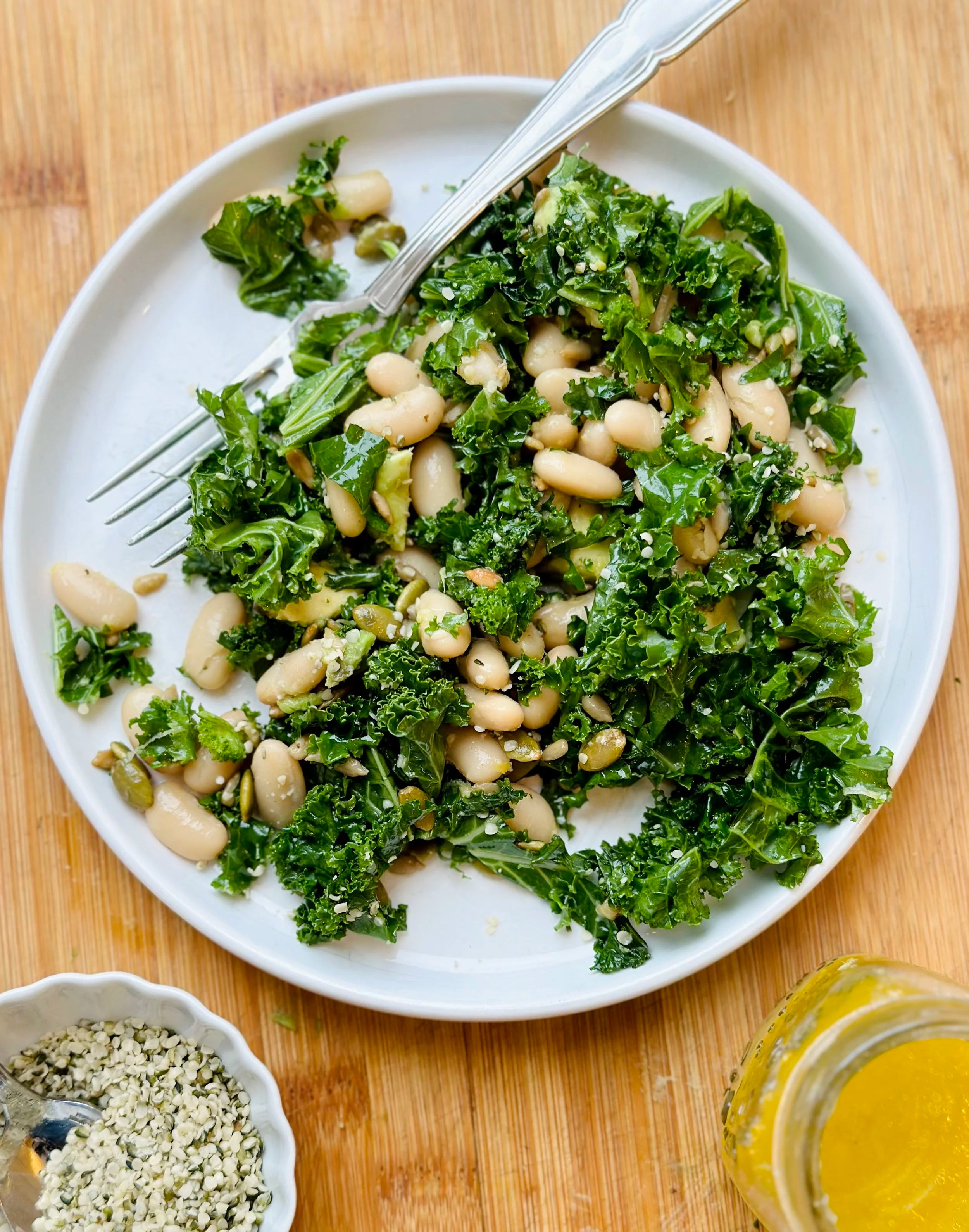 Kale White Bean Salad