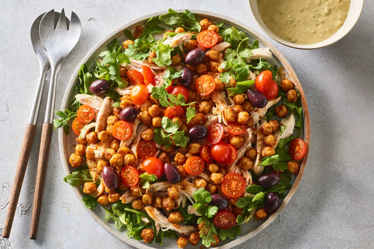 Moroccan Harissa Chicken Salad