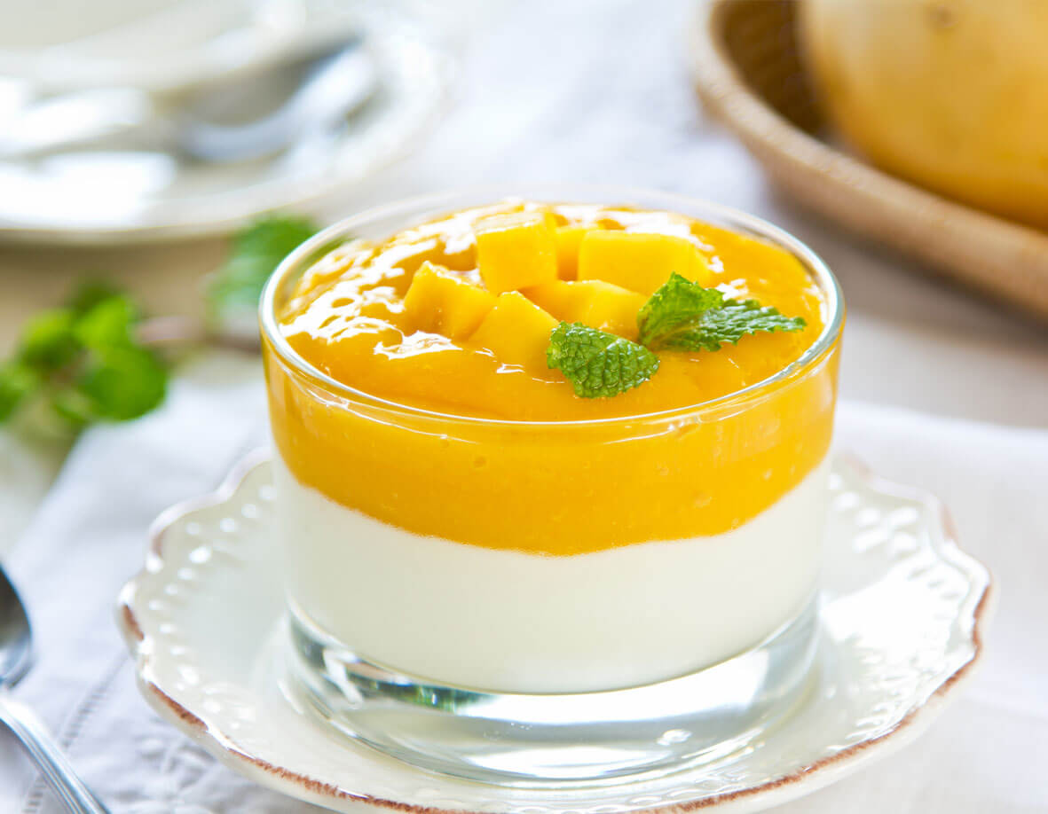 Greek Yogurt with Wong Farm's Mango Jam