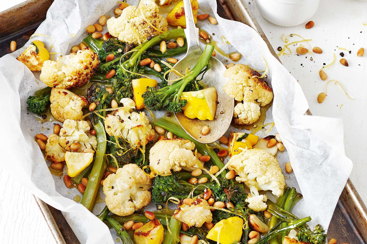 Roasted Cauliflower & Broccolini