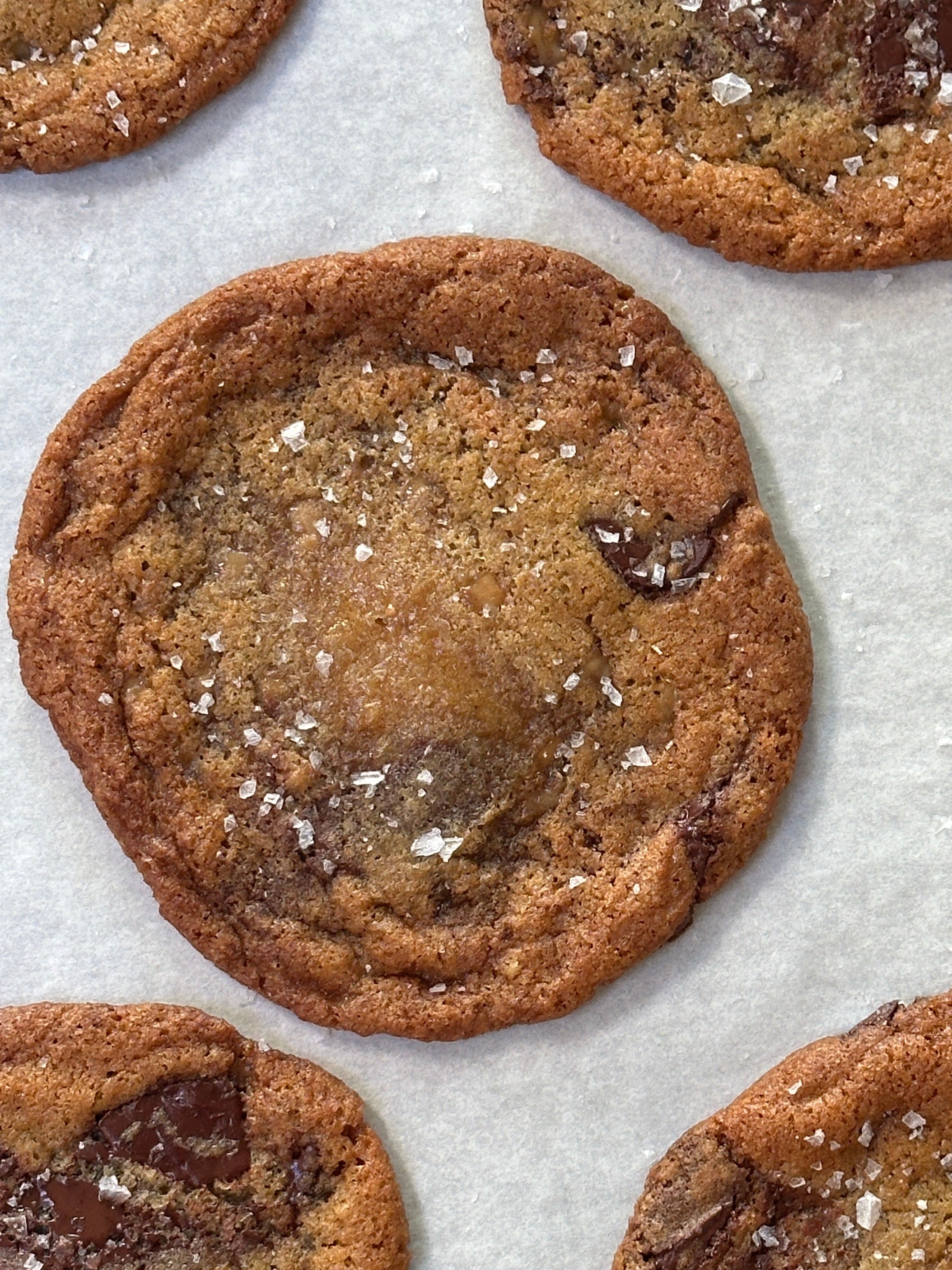 Juliet's Kitchen Brown Butter Chocolate Chip Toffee Cookie