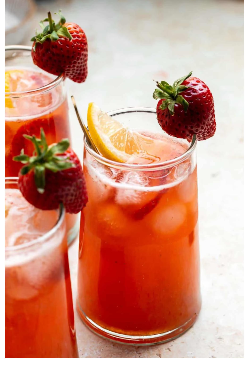 Strawberry Basil Lemonade